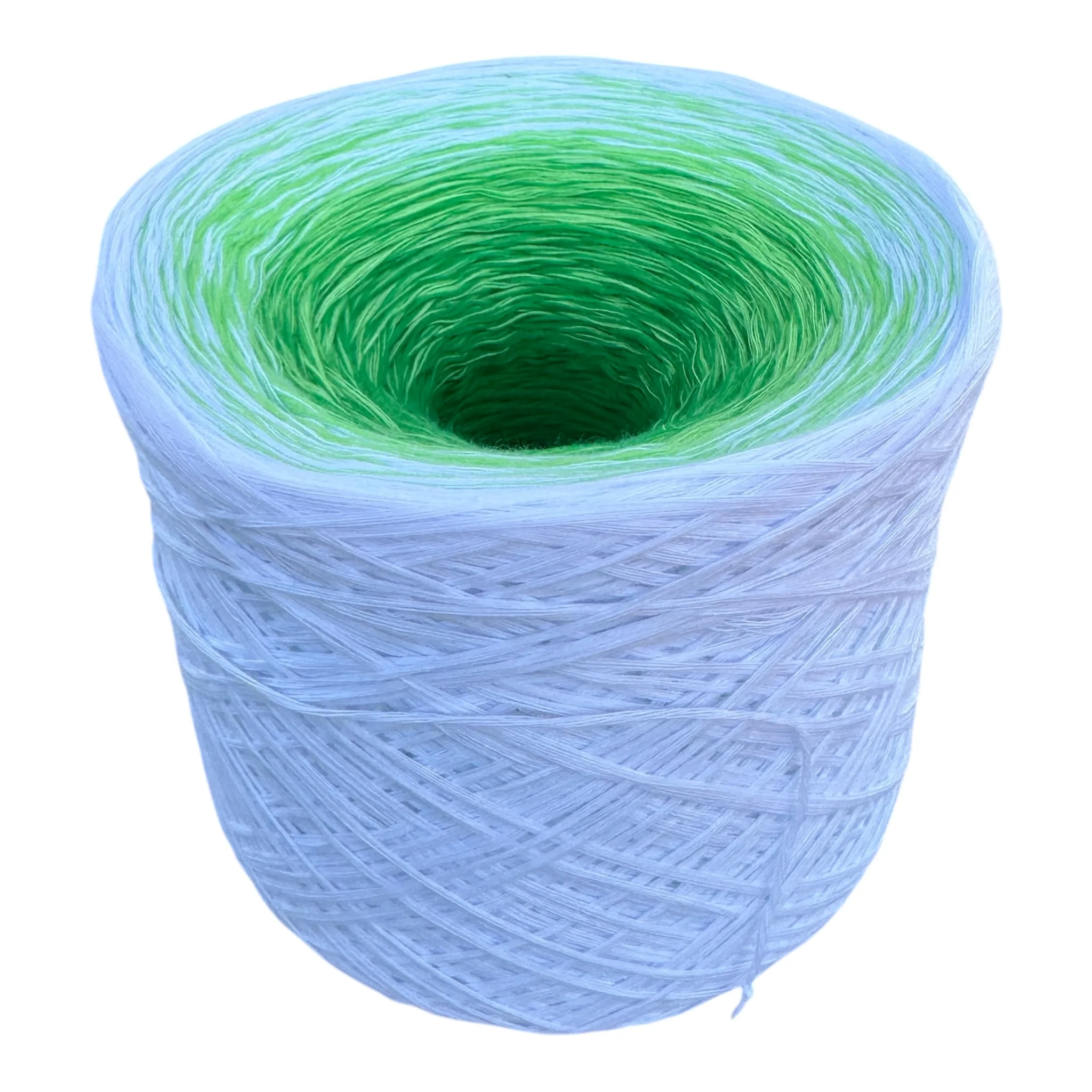 May - Lily of the Valley, Gradient Cotton Natural Fiber Yarn - Image 8
