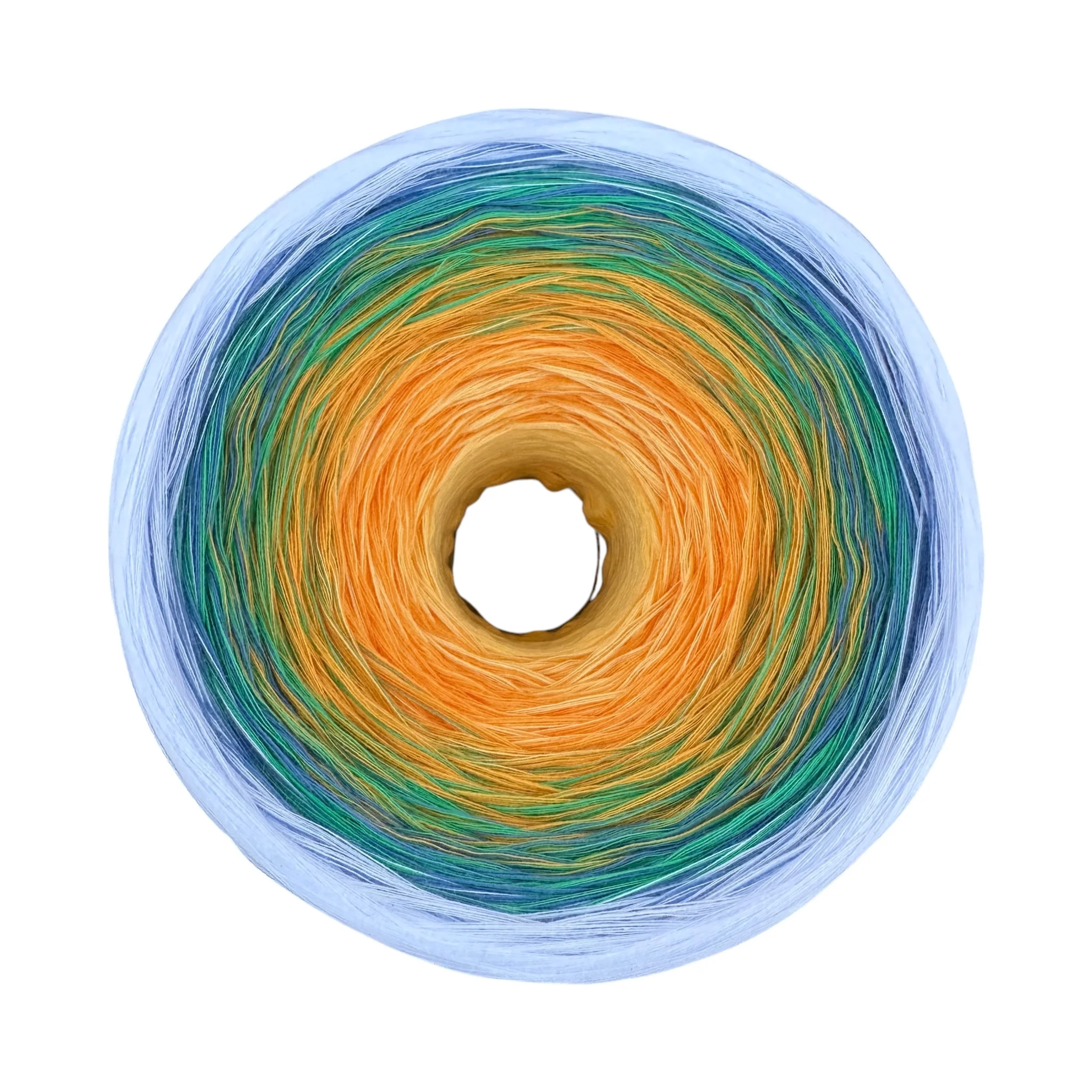 Mid Summer, Gradient Cotton Natural Fiber Yarn - Image 6