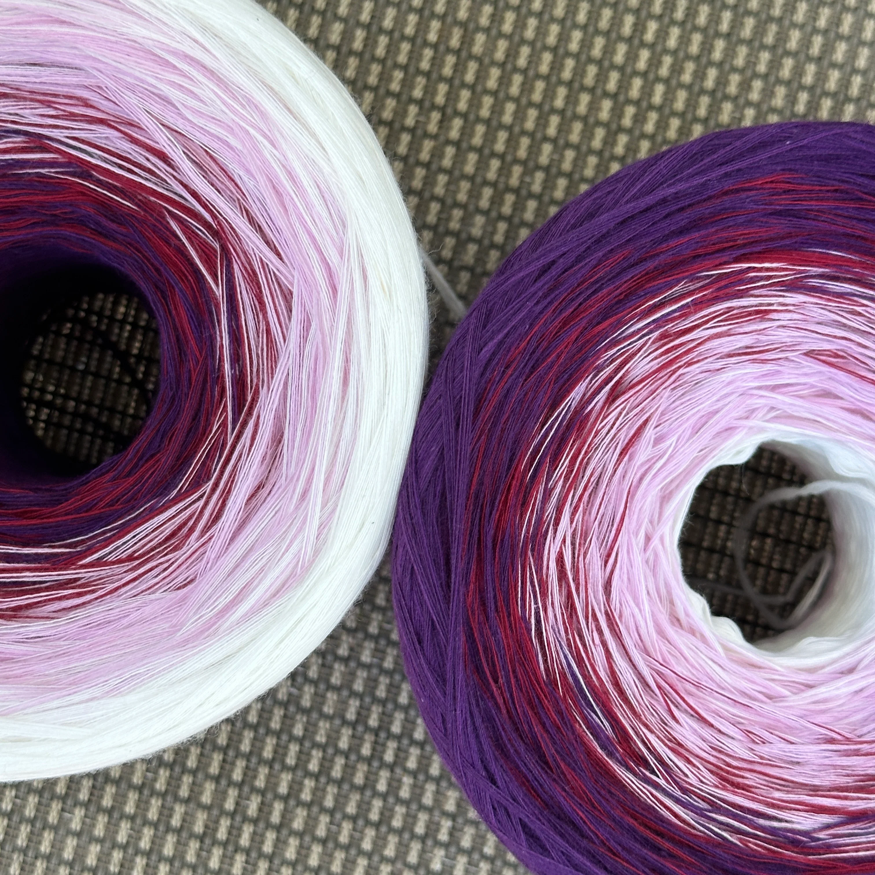 Morning Glory, September Birth Flower, Gradient Cotton Natural Fiber Yarn - Image 11