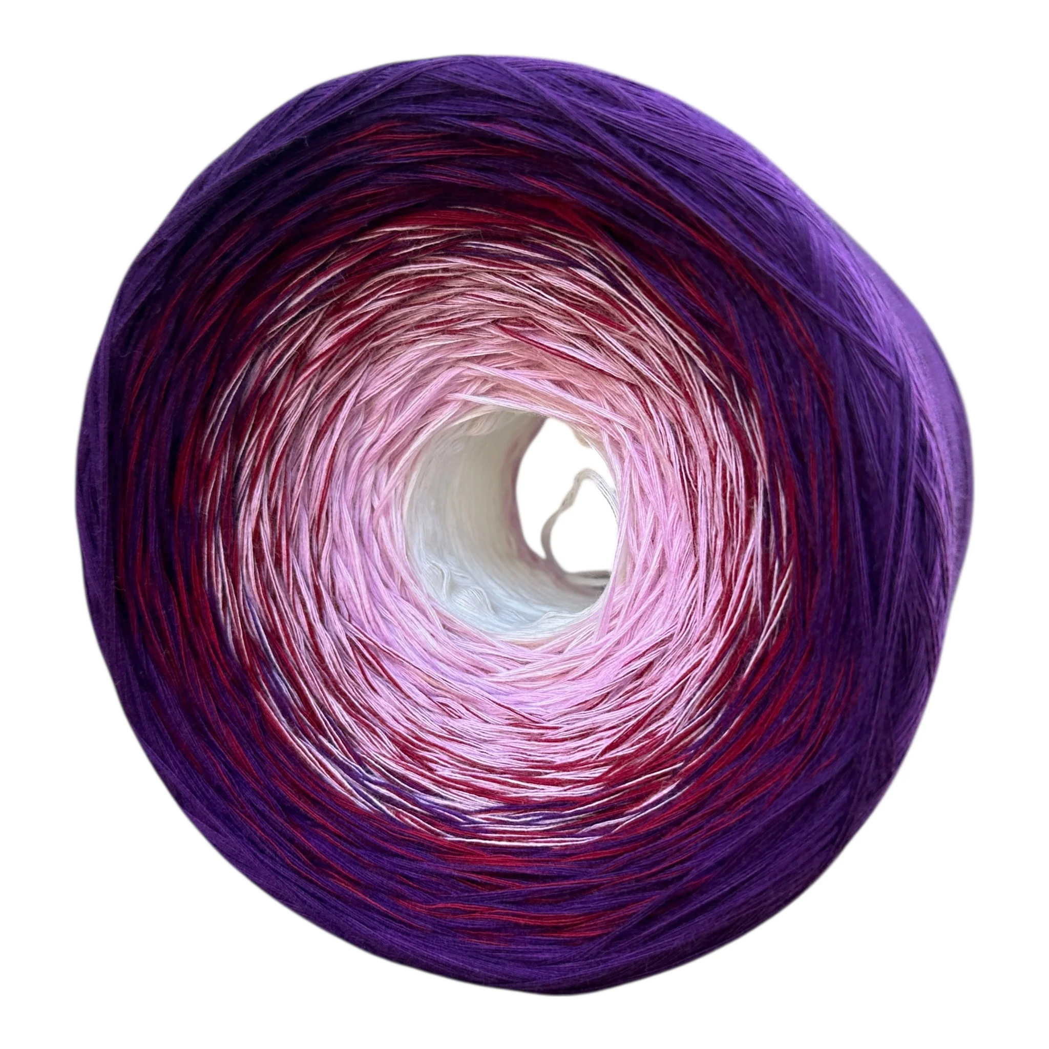 Morning Glory, September Birth Flower, Gradient Cotton Natural Fiber Yarn - Image 4