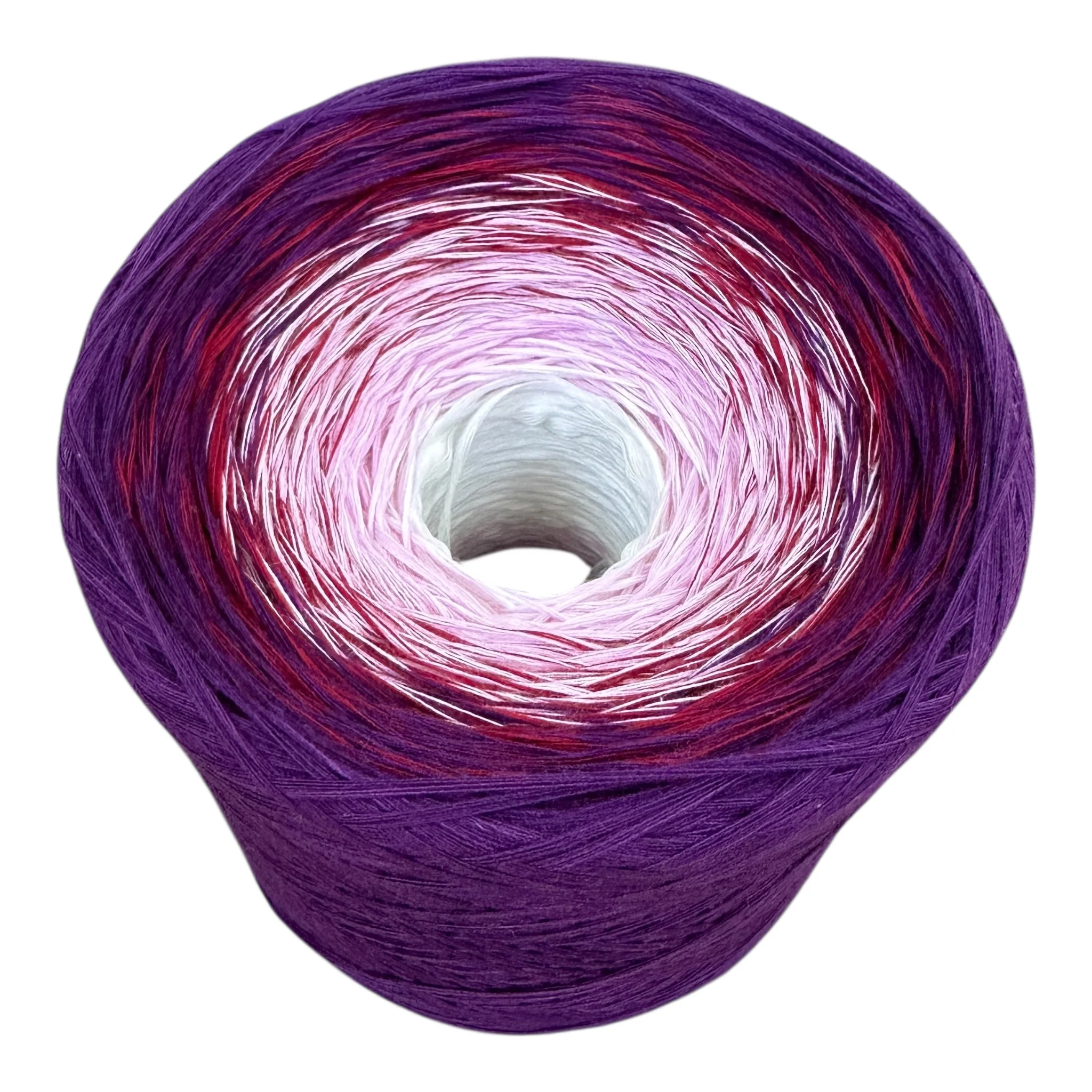 Morning Glory, September Birth Flower, Gradient Cotton Natural Fiber Yarn - Image 5