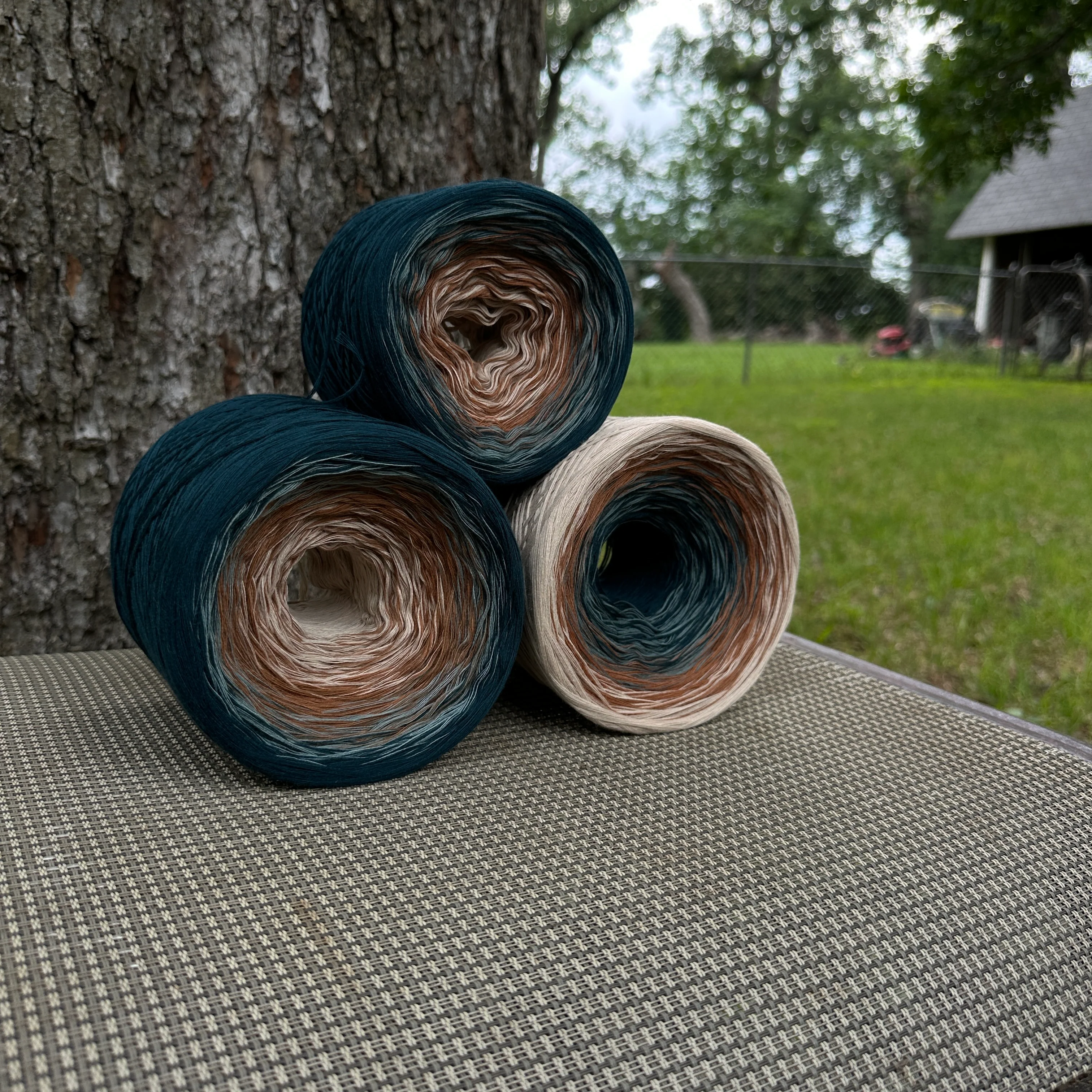 Mystical Forest, Gradient Cotton Natural Fiber Yarn - Image 11