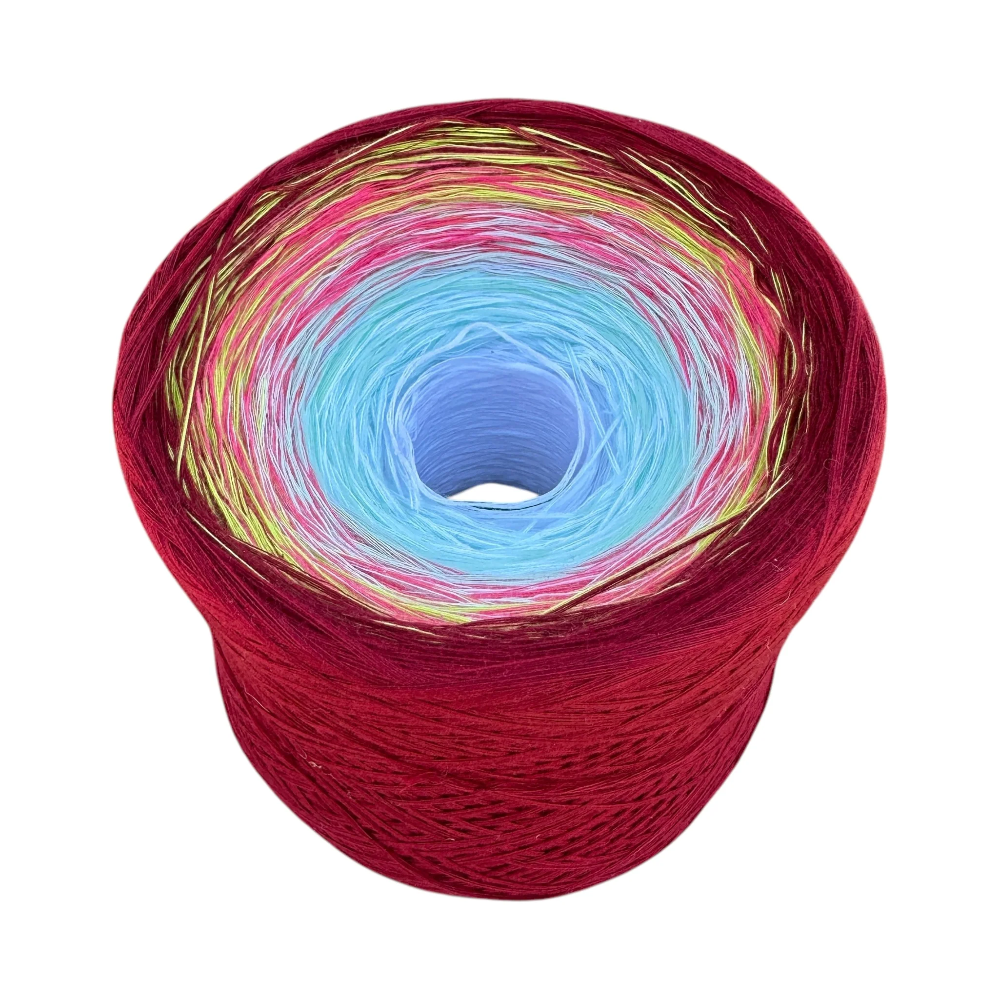 Narcissus, December Birth Flower, Gradient Cotton Natural Fiber Yarn - Image 4