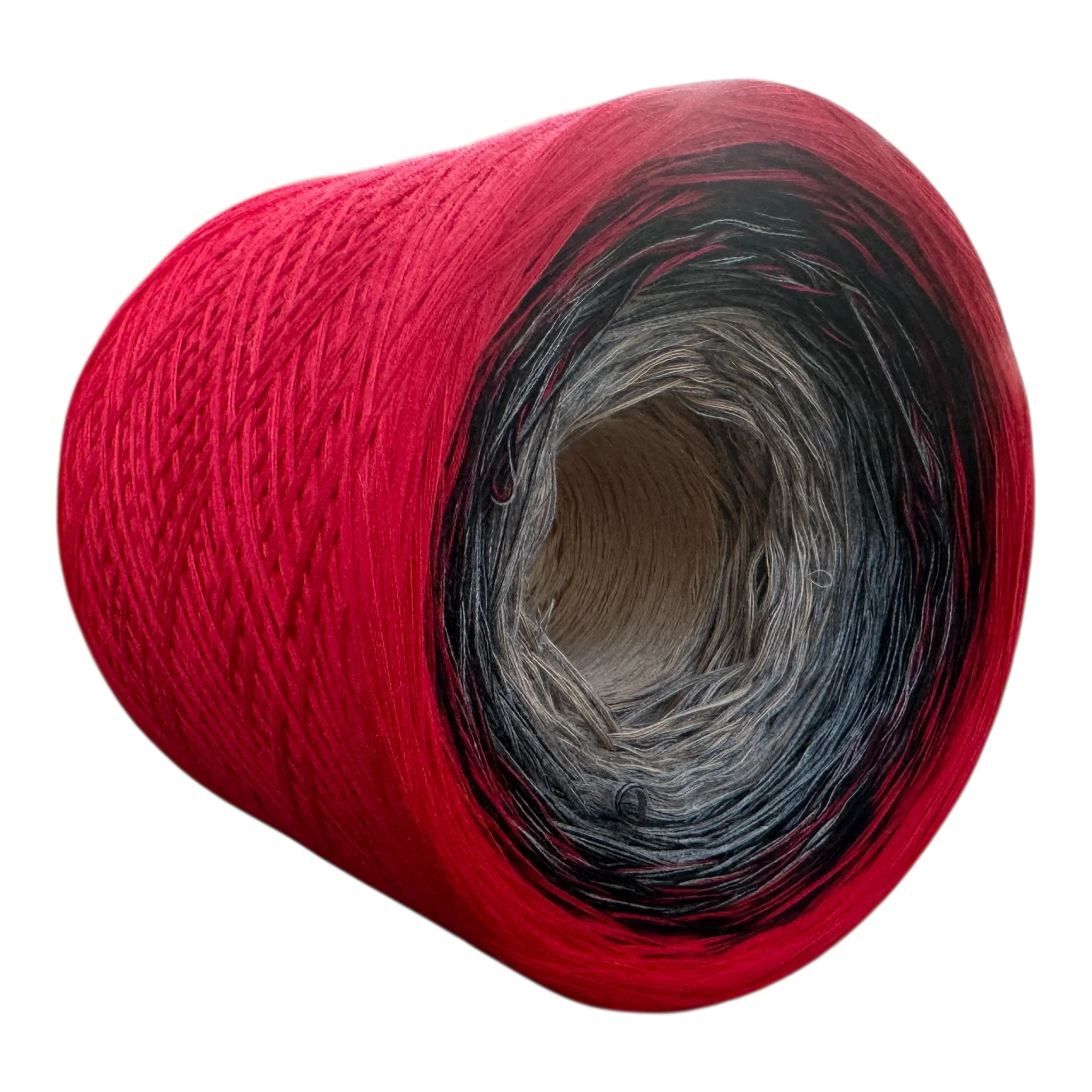 New Poppy, August Birth Flower, Gradient Cotton Natural Fiber Yarn - Image 4