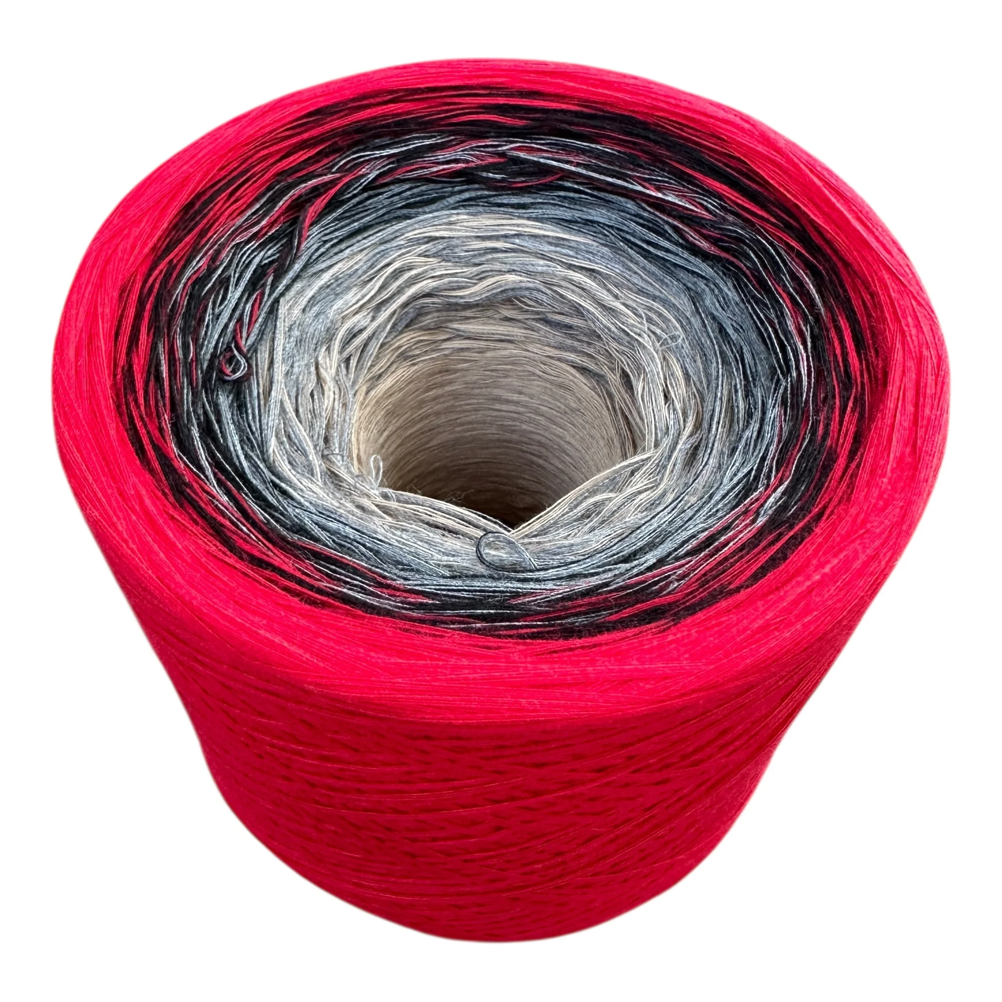 New Poppy, August Birth Flower, Gradient Cotton Natural Fiber Yarn - Image 5
