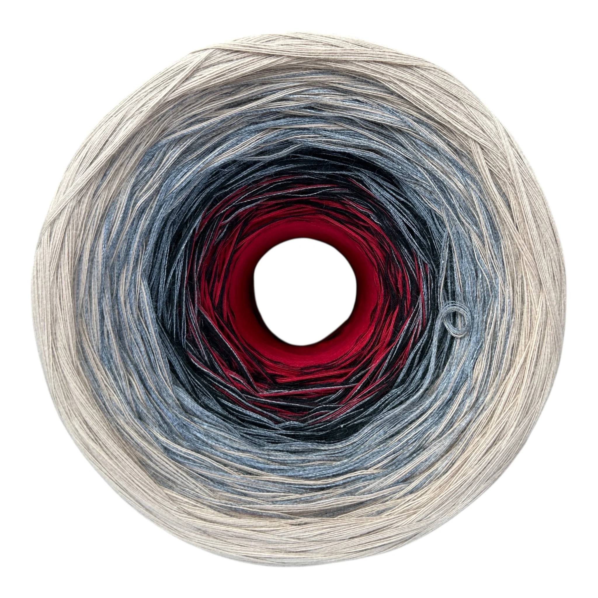 New Poppy, August Birth Flower, Gradient Cotton Natural Fiber Yarn - Image 6