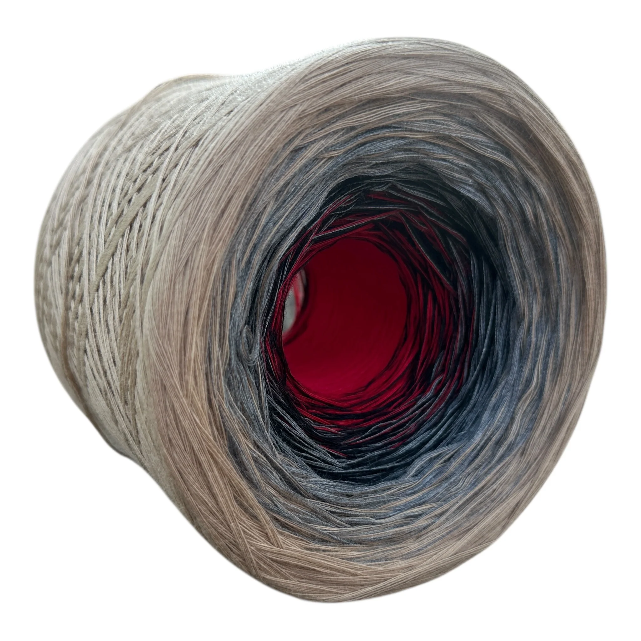 New Poppy, August Birth Flower, Gradient Cotton Natural Fiber Yarn - Image 7