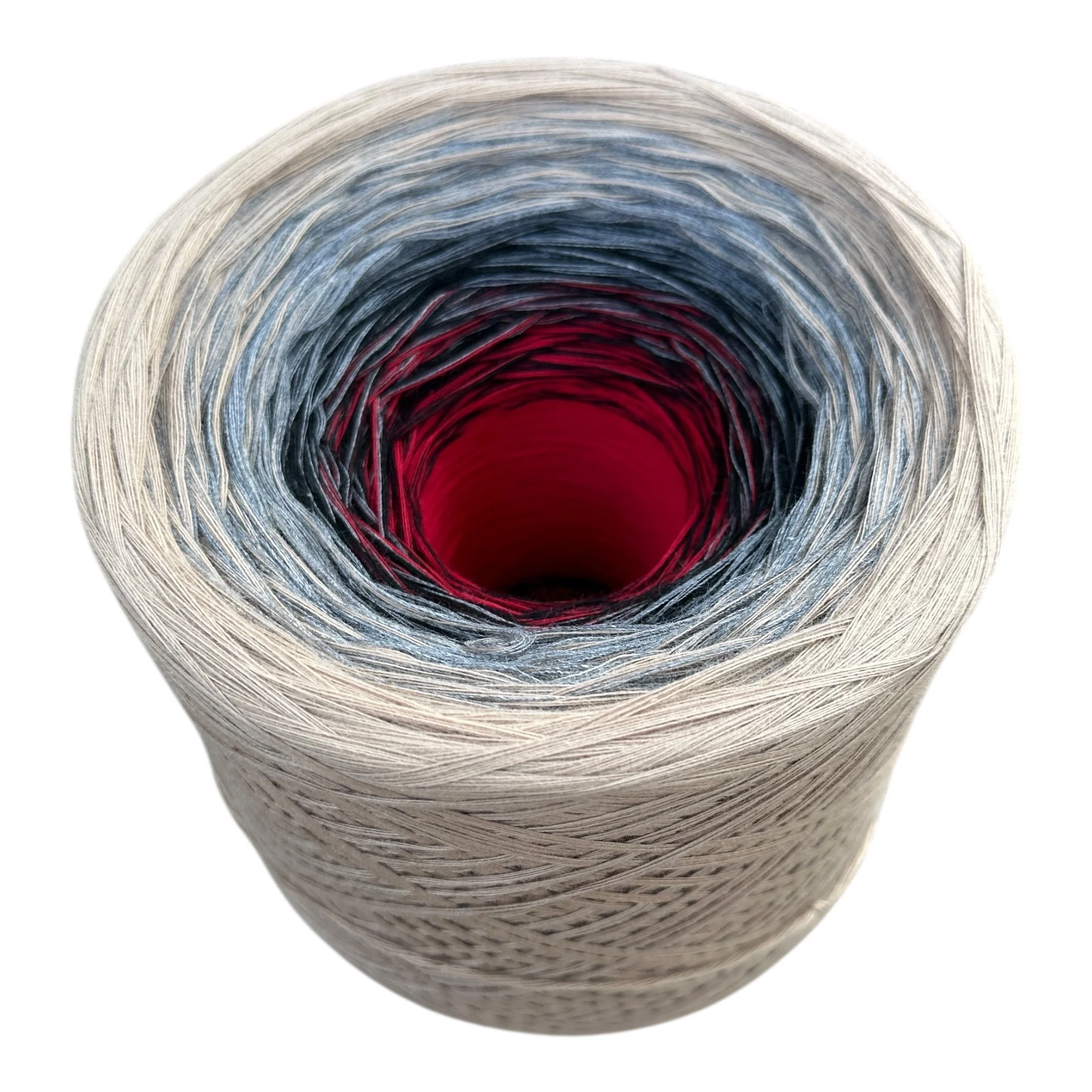 New Poppy, August Birth Flower, Gradient Cotton Natural Fiber Yarn - Image 8