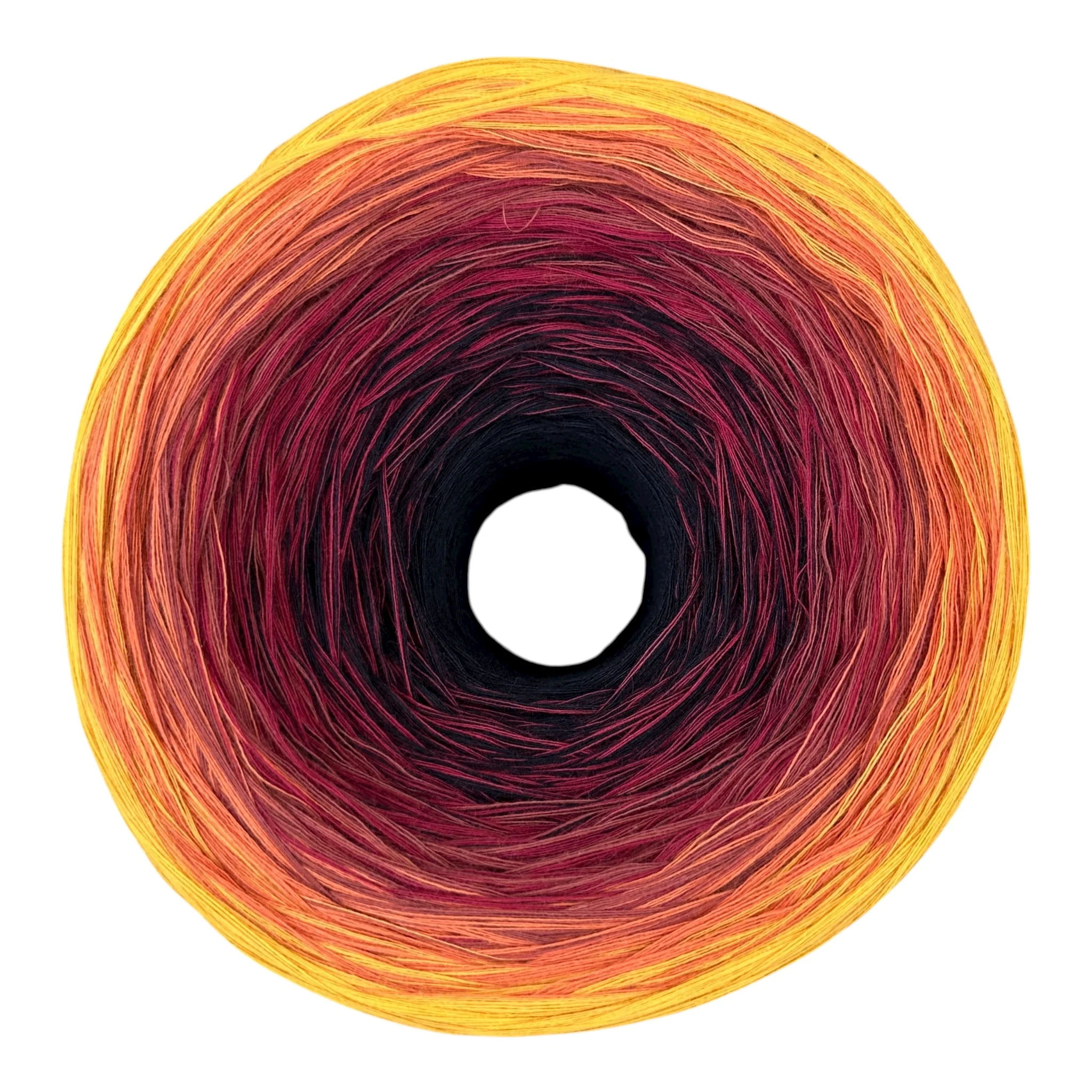 November - Chrysanthemum, Gradient Cotton Natural Fiber Yarn - Image 3