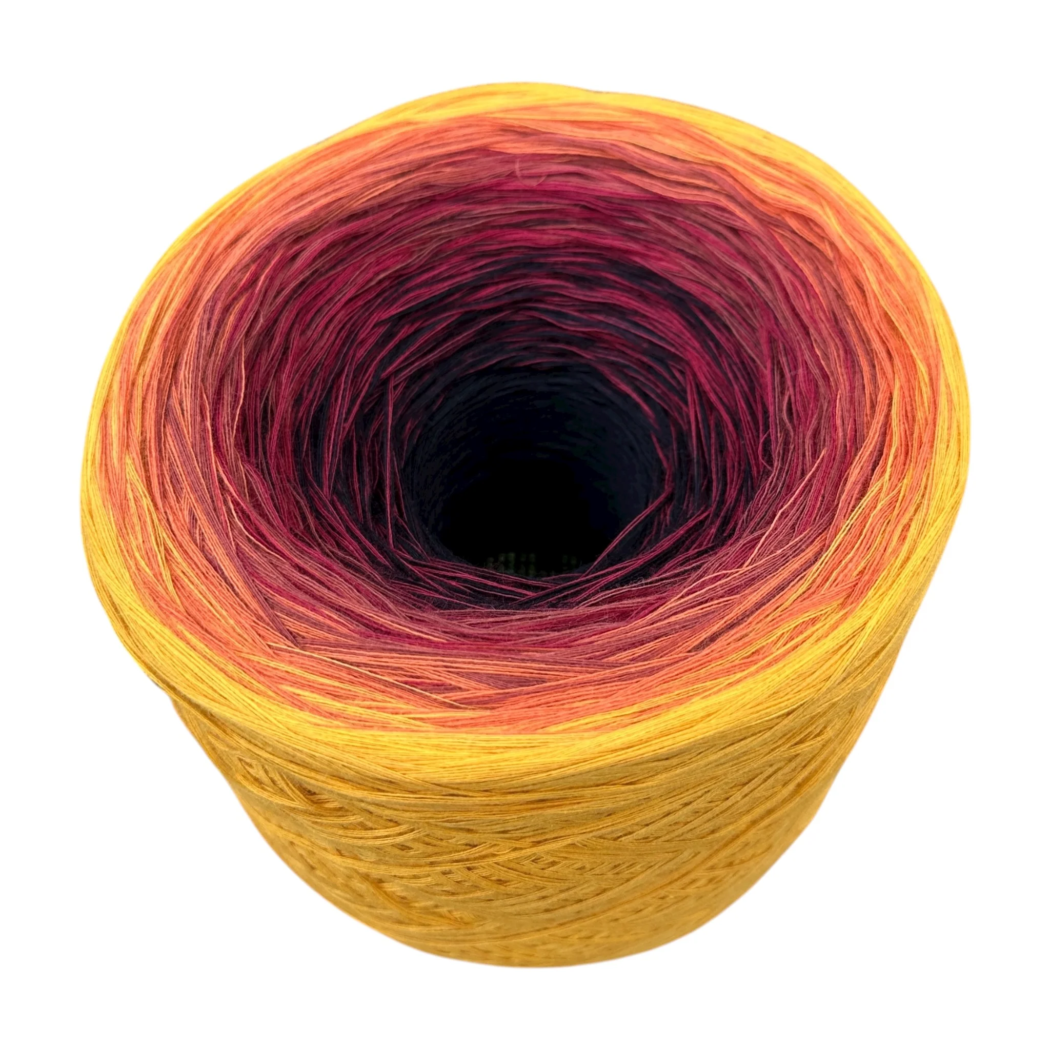 November - Chrysanthemum, Gradient Cotton Natural Fiber Yarn - Image 4