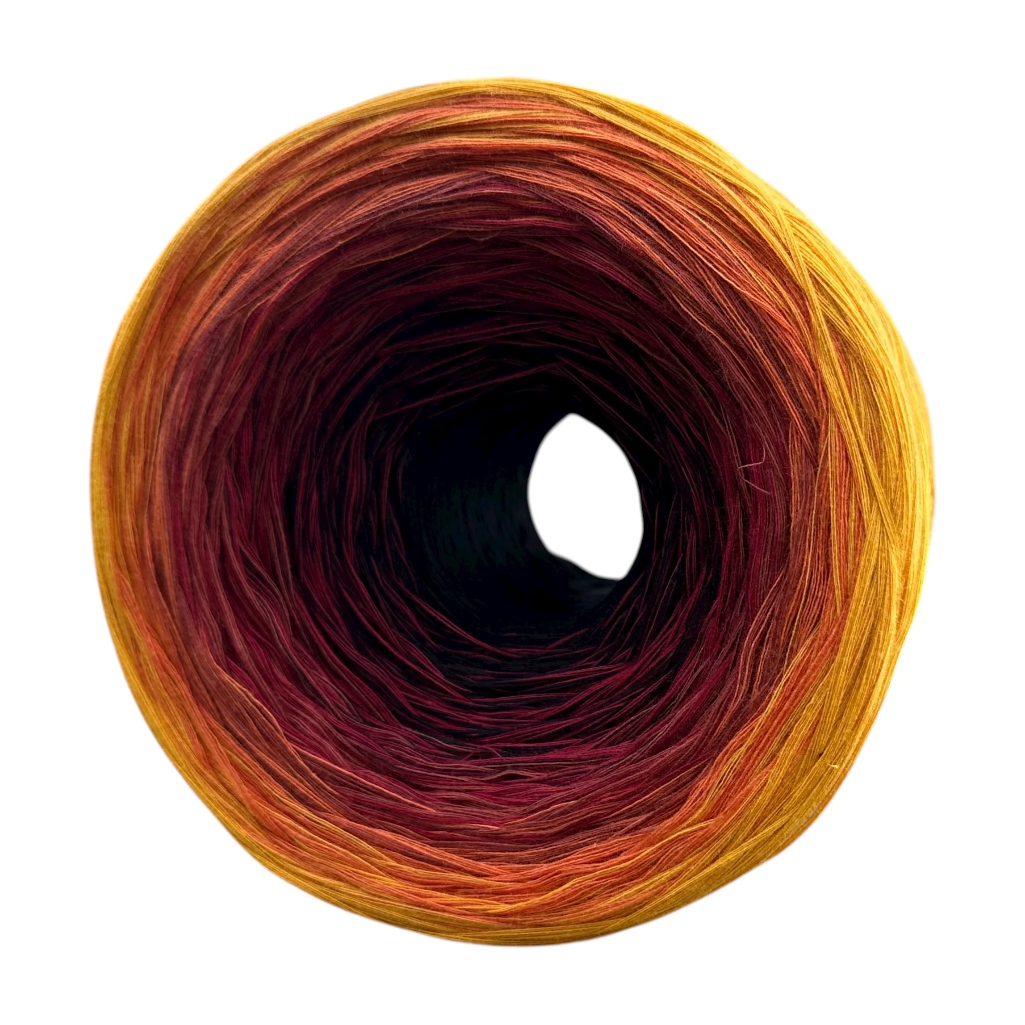 November - Chrysanthemum, Gradient Cotton Natural Fiber Yarn - Image 6