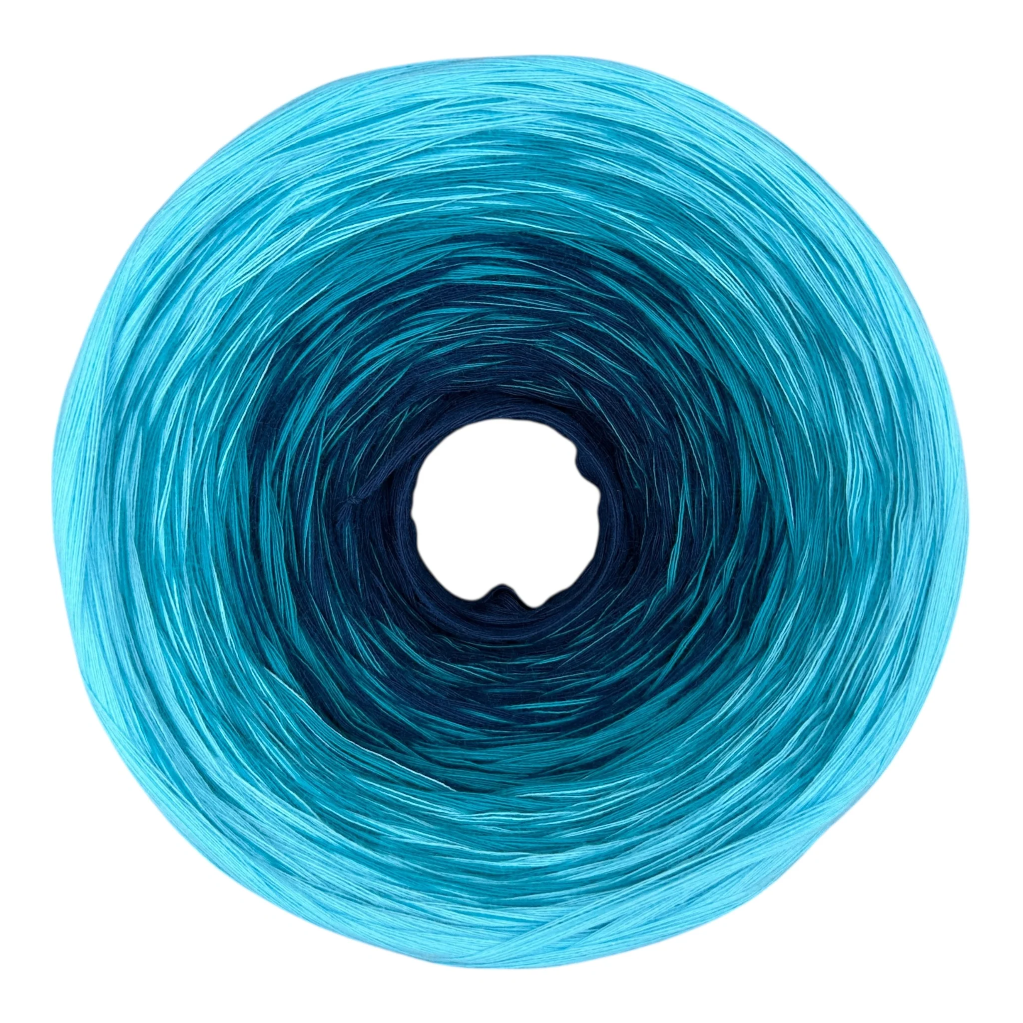 Ocean's Depth, 12ply cotton, Ombre Cotton Natural Fiber Yarn - Image 5