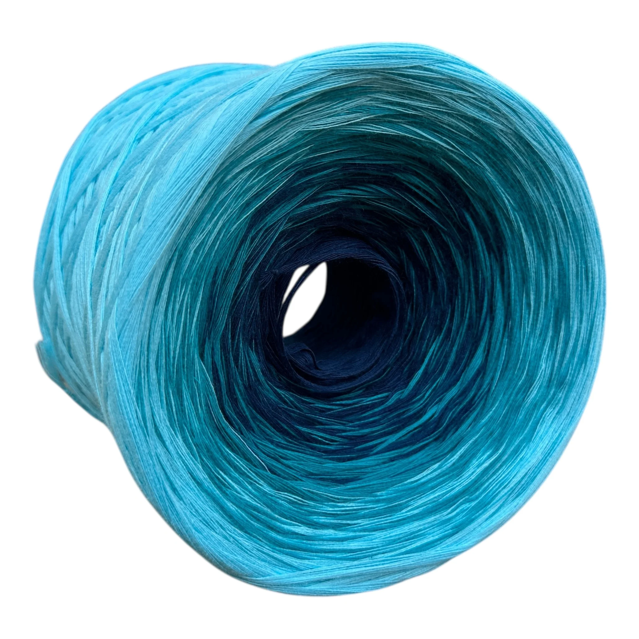 Ocean's Depth, 12ply cotton, Ombre Cotton Natural Fiber Yarn - Image 6