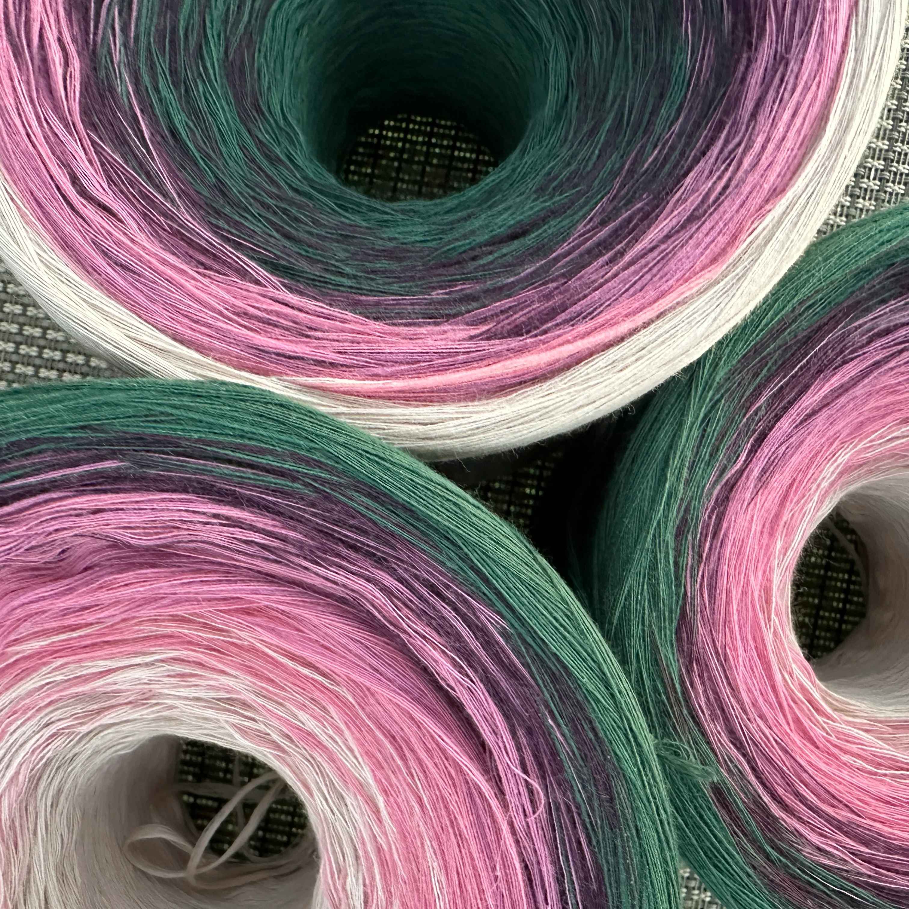 October - Cosmos, Gradient Cotton Natural Fiber Yarn - Image 11