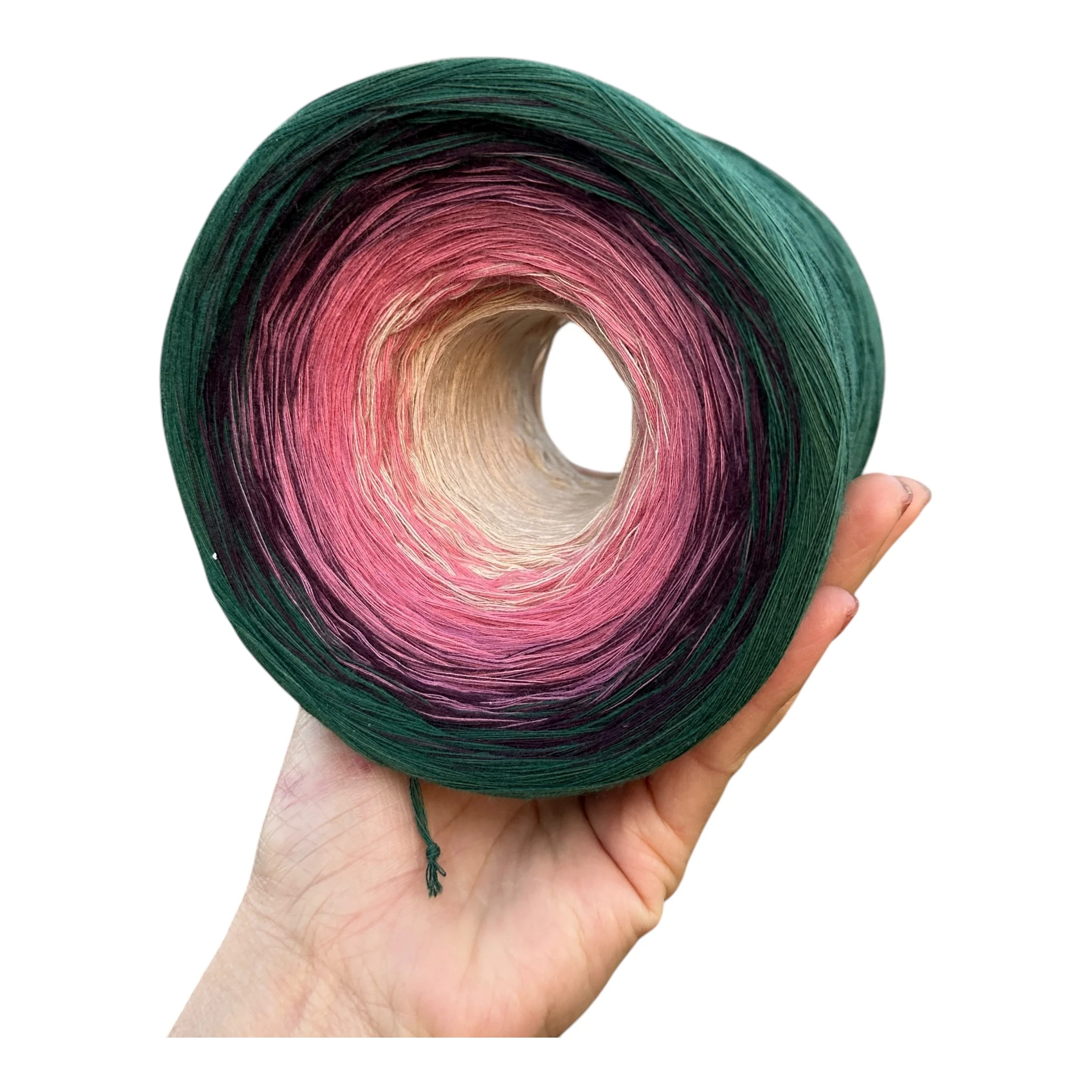 October - Cosmos, Gradient Cotton Natural Fiber Yarn - Image 9