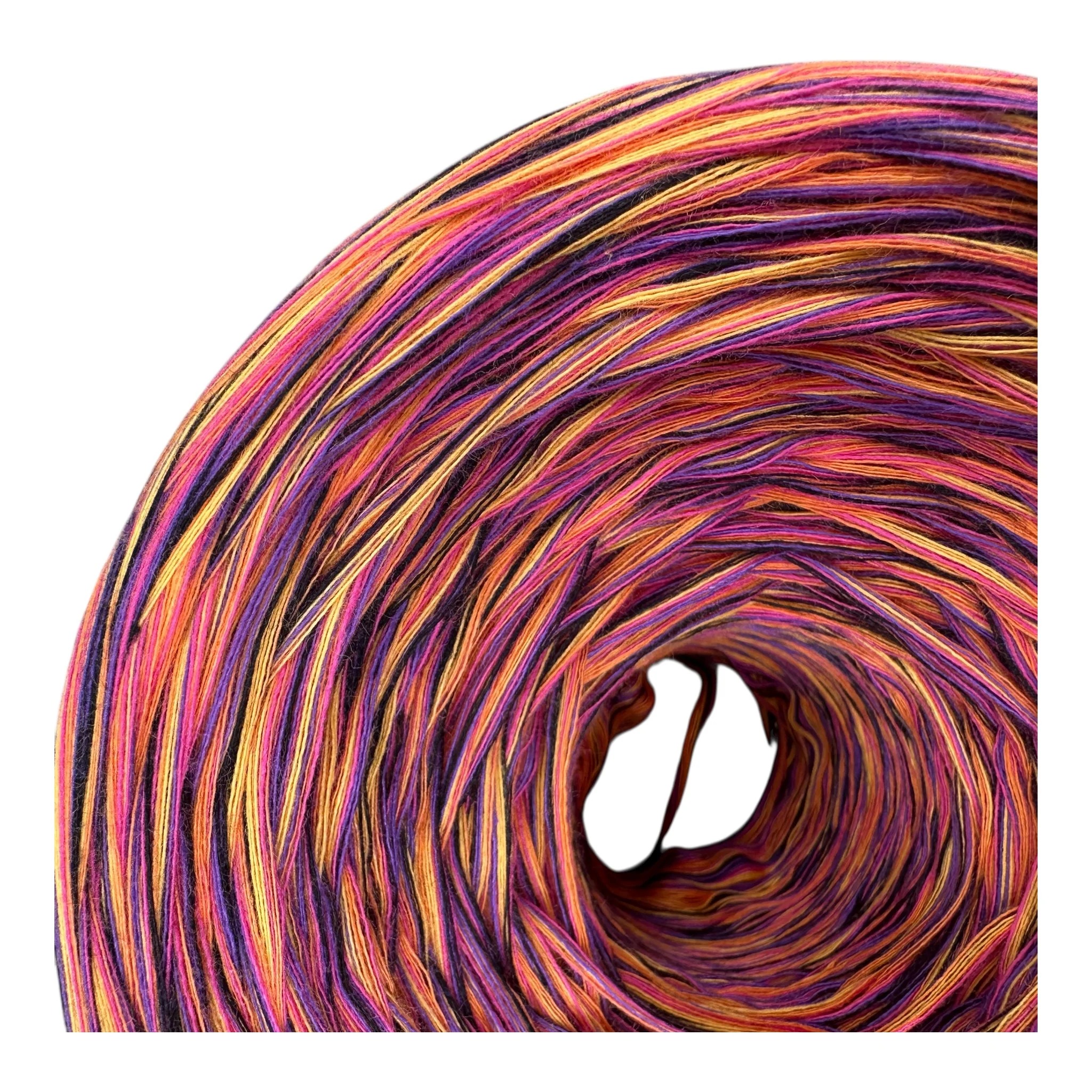 Painted Sky Mix, 12ply cotton, Variegated Cotton Natural Fiber Yarn - Image 4