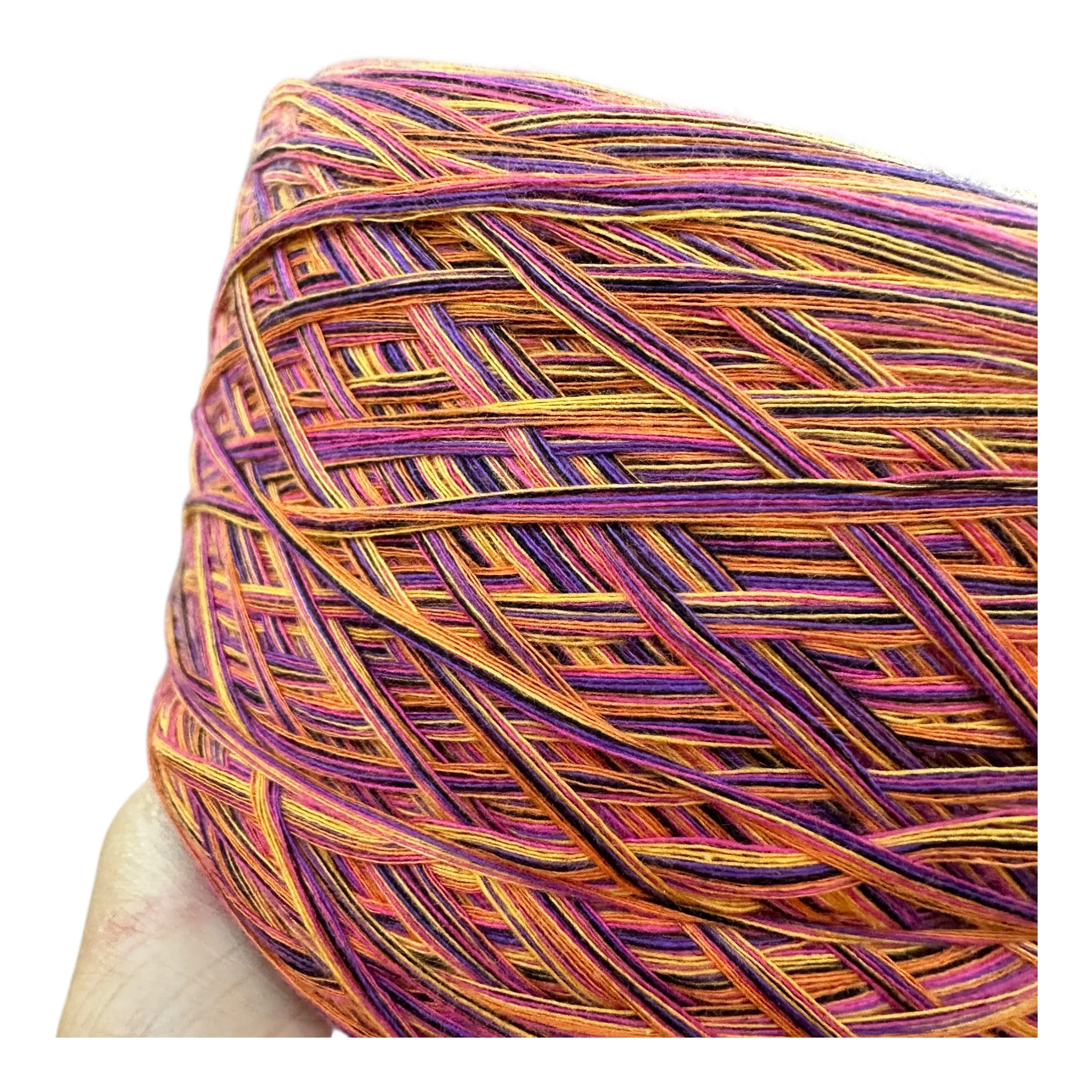 Painted Sky Mix, 12ply cotton, Variegated Cotton Natural Fiber Yarn - Image 6