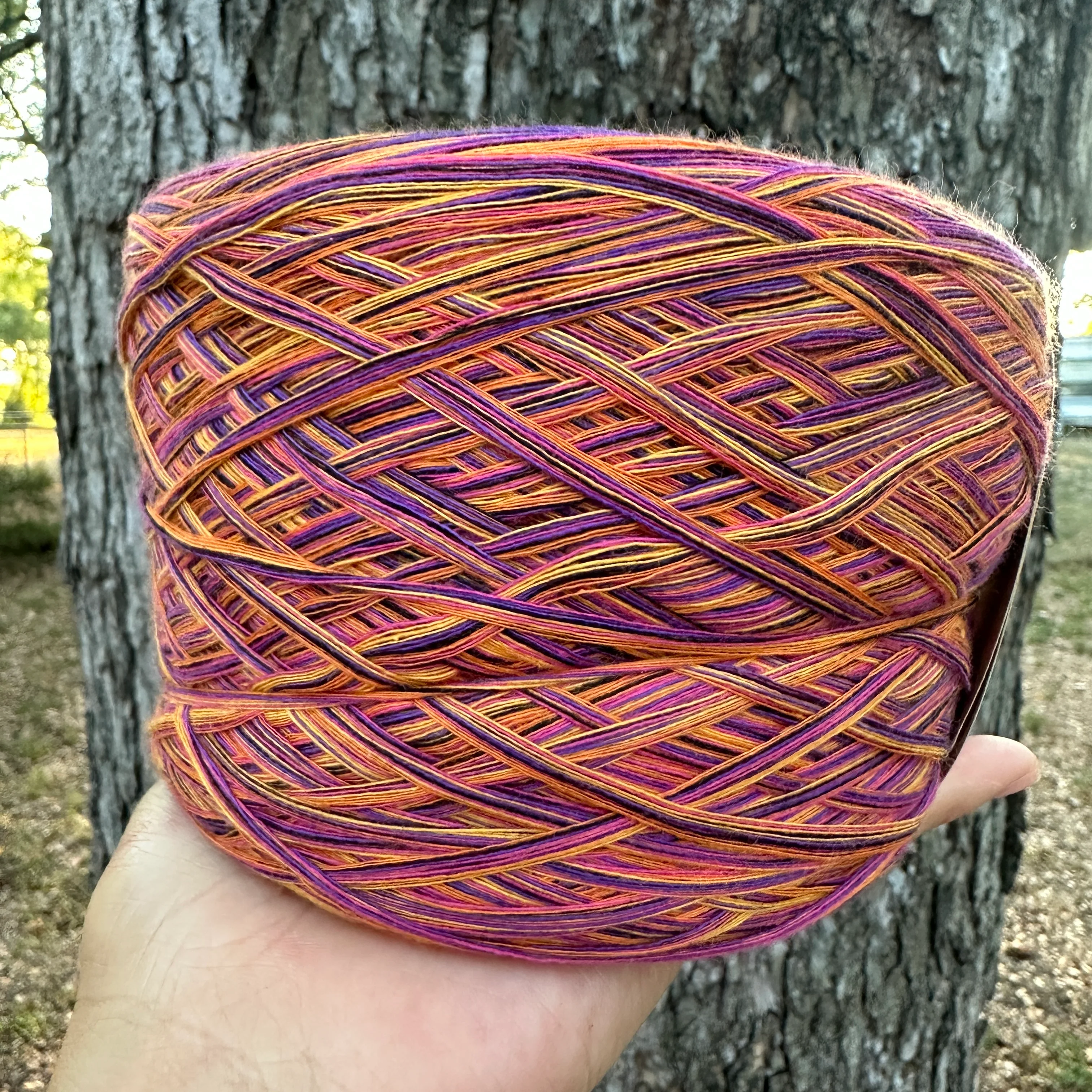 Painted Sky Mix, 12ply cotton, Variegated Cotton Natural Fiber Yarn - Image 7