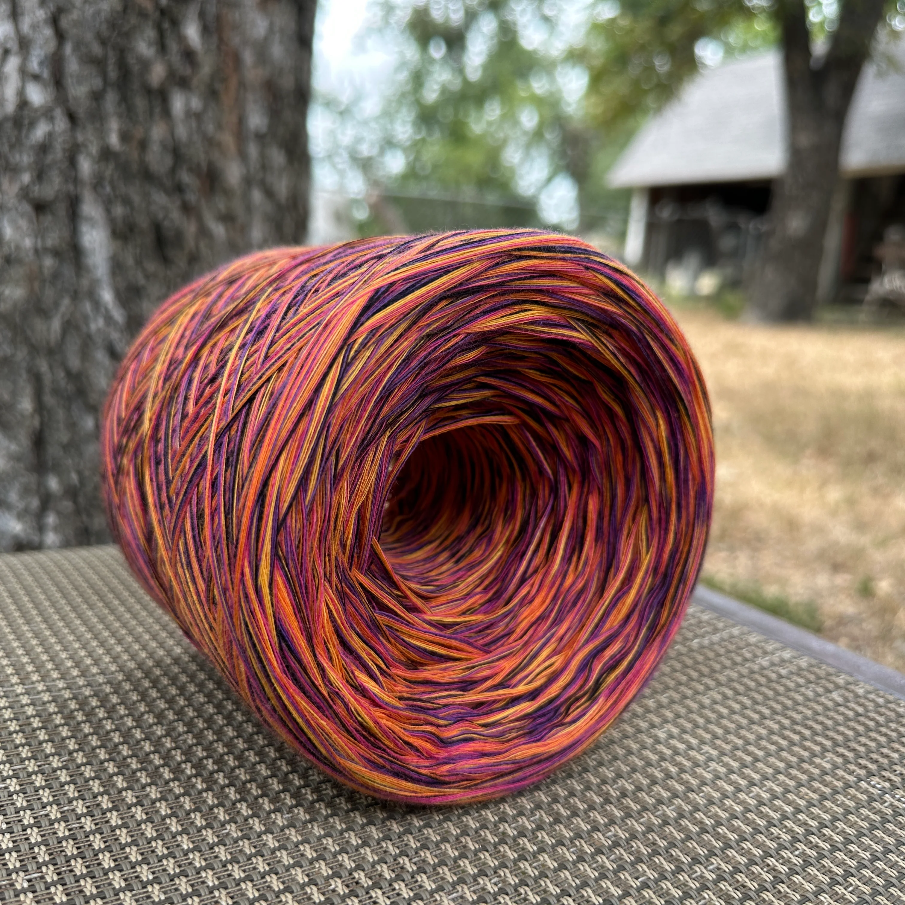 Painted Sky Mix, 12ply cotton, Variegated Cotton Natural Fiber Yarn - Image 8