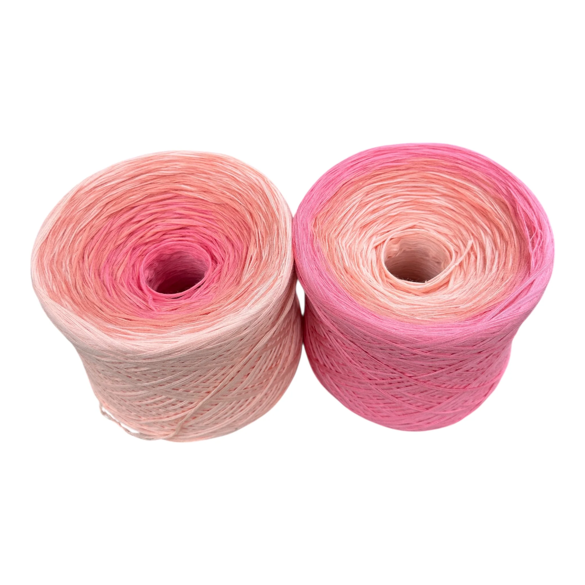 Pink Carnation, 12ply cotton, Gradient Cotton Natural Fiber Yarn