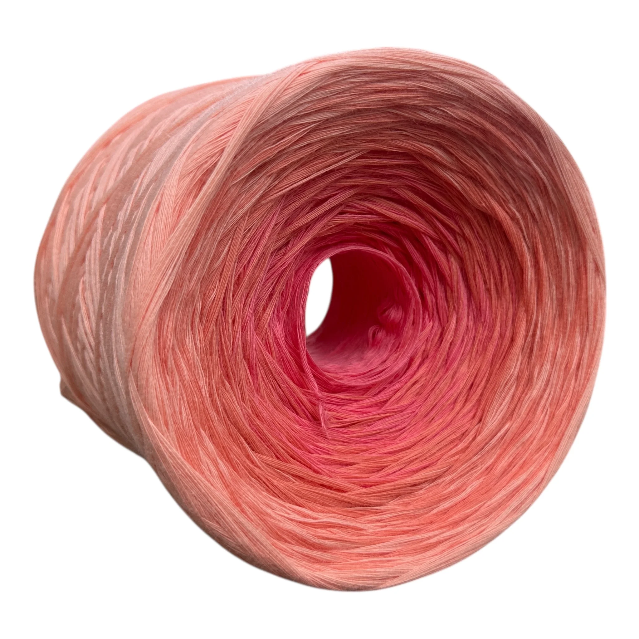 Pink Carnation, 12ply cotton, Gradient Cotton Natural Fiber Yarn - Image 6