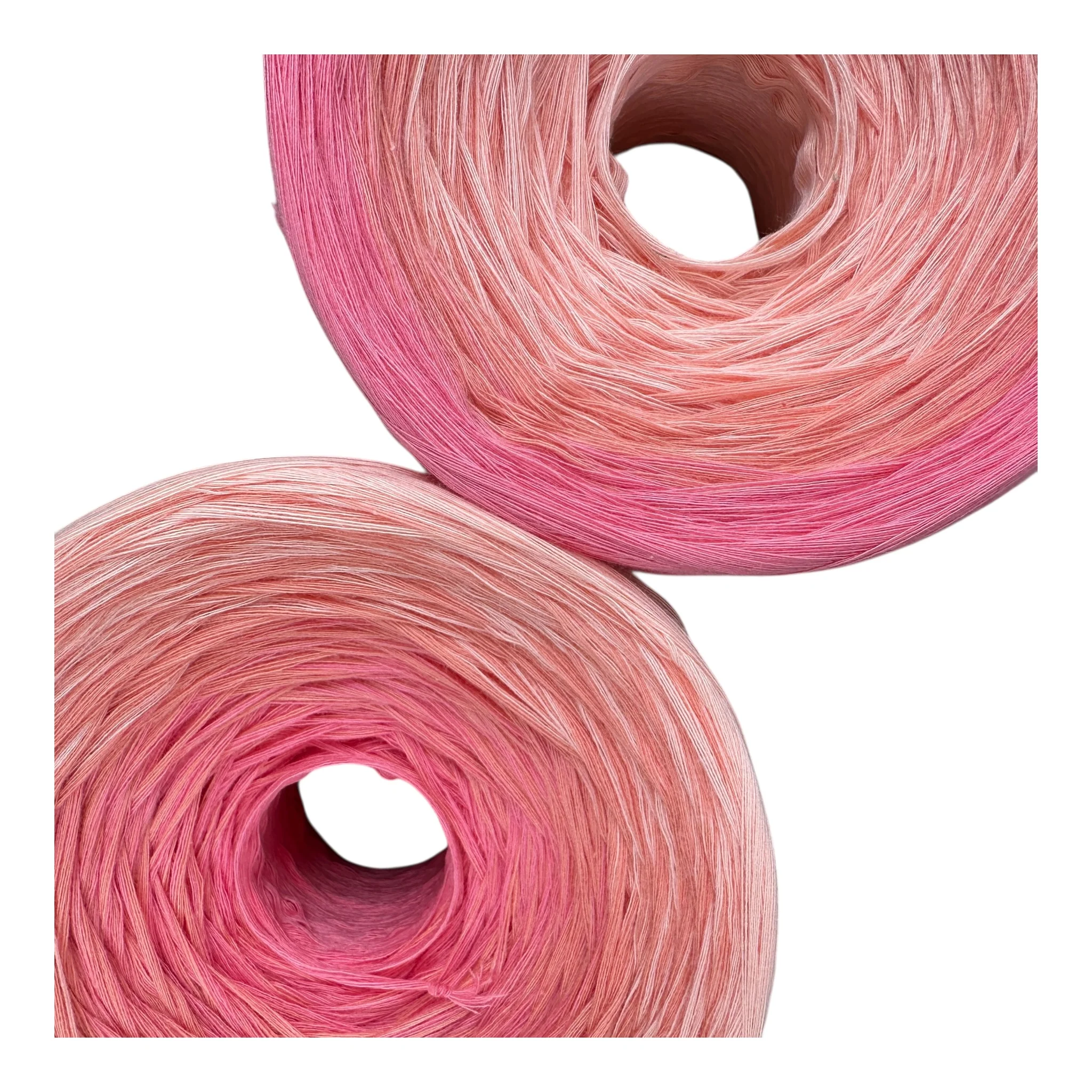 Pink Carnation, 12ply cotton, Gradient Cotton Natural Fiber Yarn - Image 8
