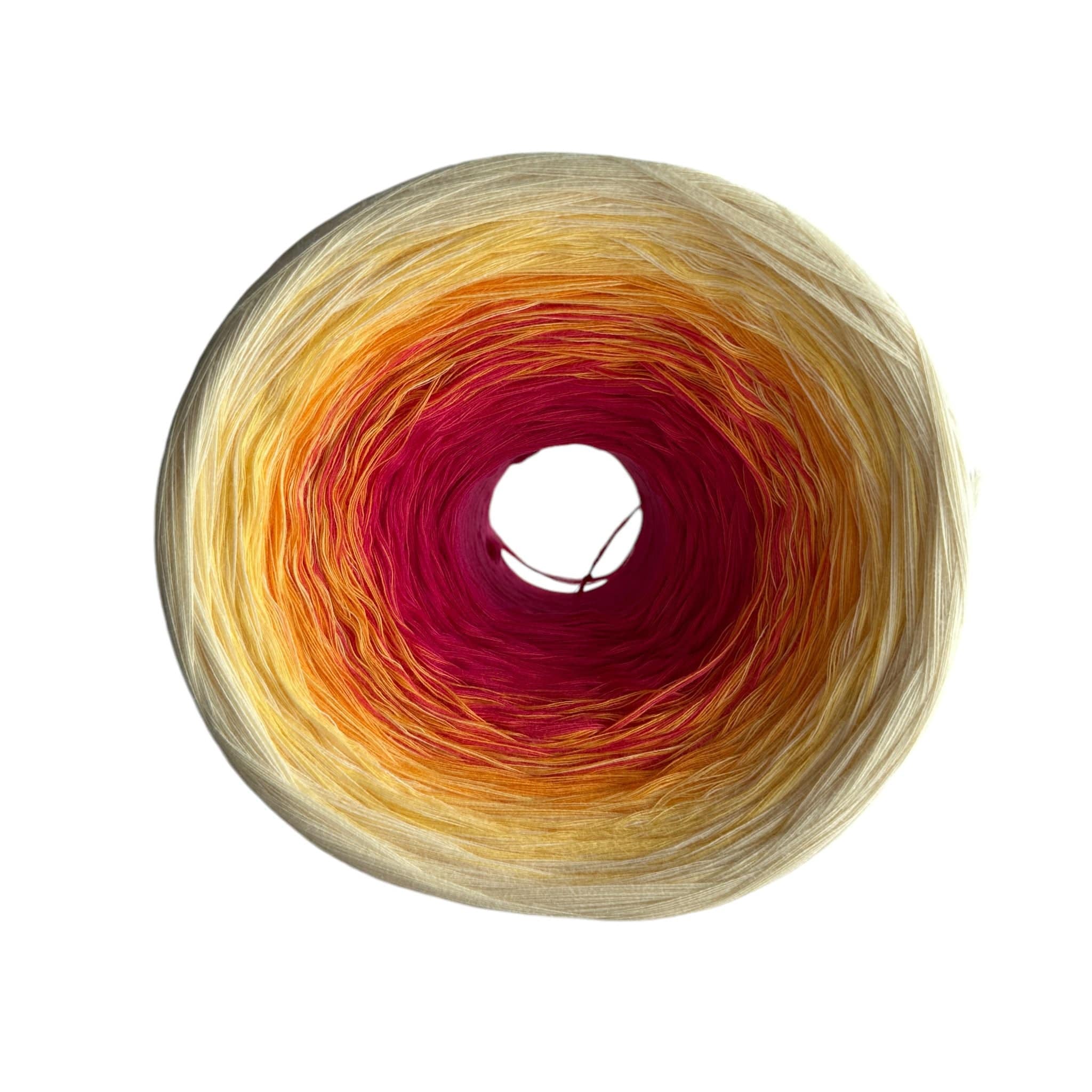 Positive Pink, Gradient Cotton Natural Fiber Yarn - Image 11