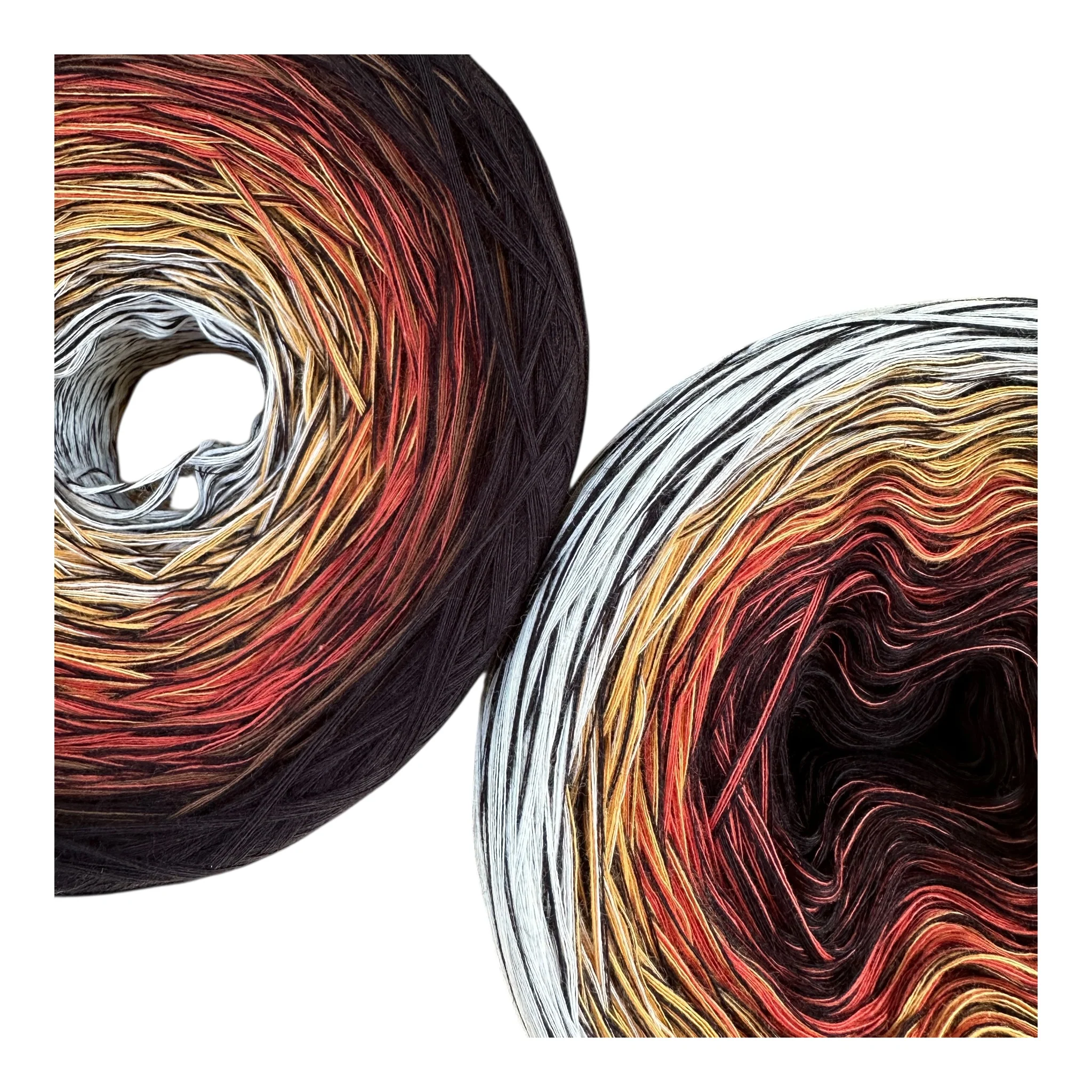 Rare Amber Inspired Gradient Cotton Natural Fiber Yarn - Image 10