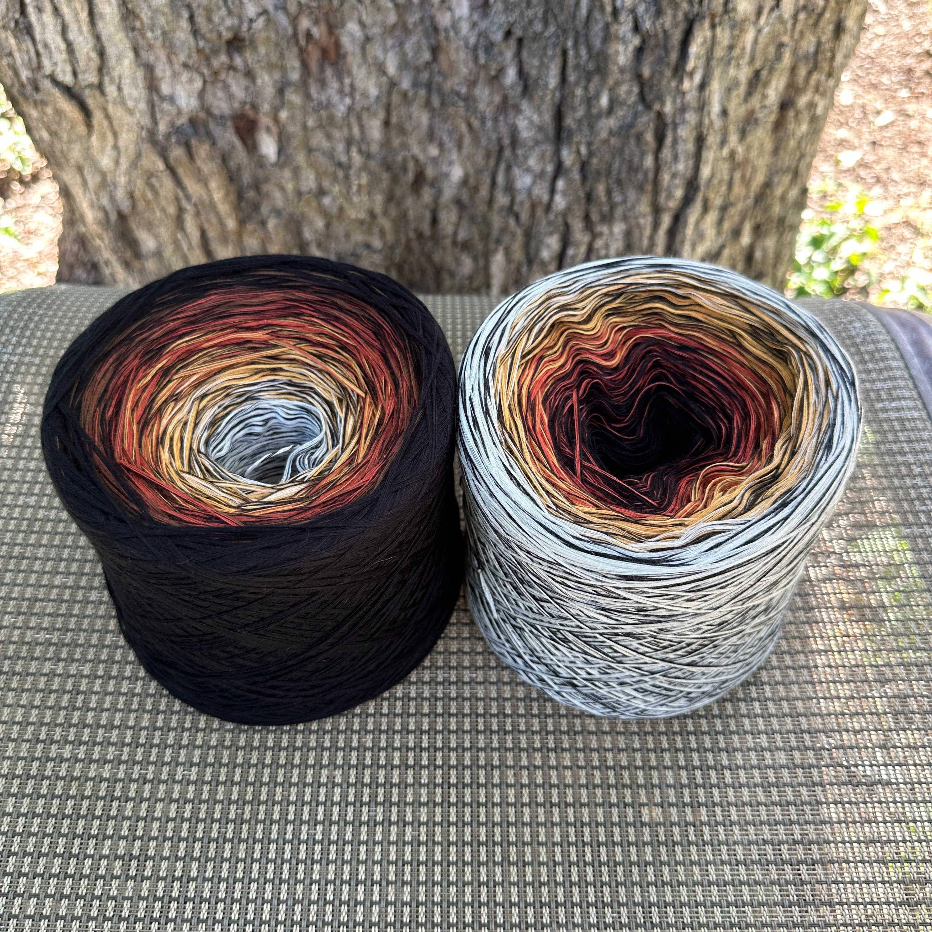 Rare Amber Inspired Gradient Cotton Natural Fiber Yarn - Image 11