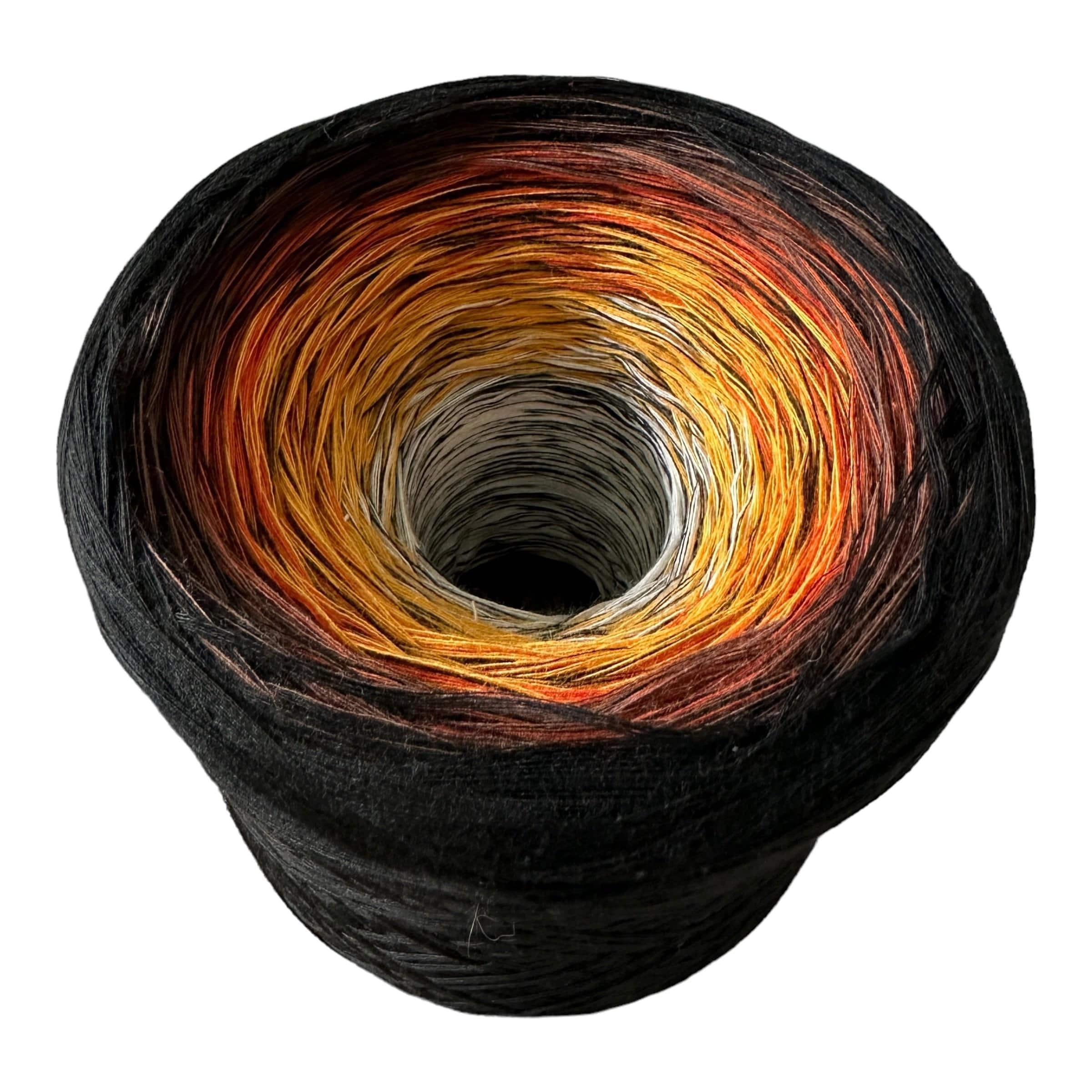 Rare Amber Inspired Gradient Cotton Natural Fiber Yarn - Image 3