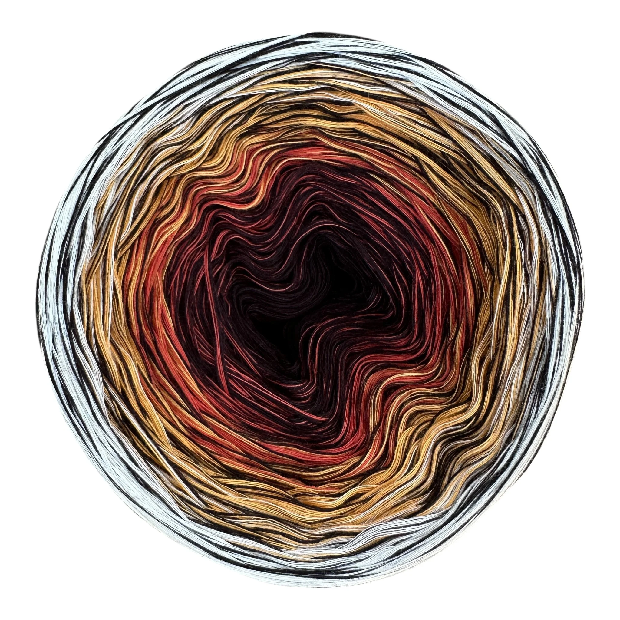 Rare Amber Inspired Gradient Cotton Natural Fiber Yarn - Image 8