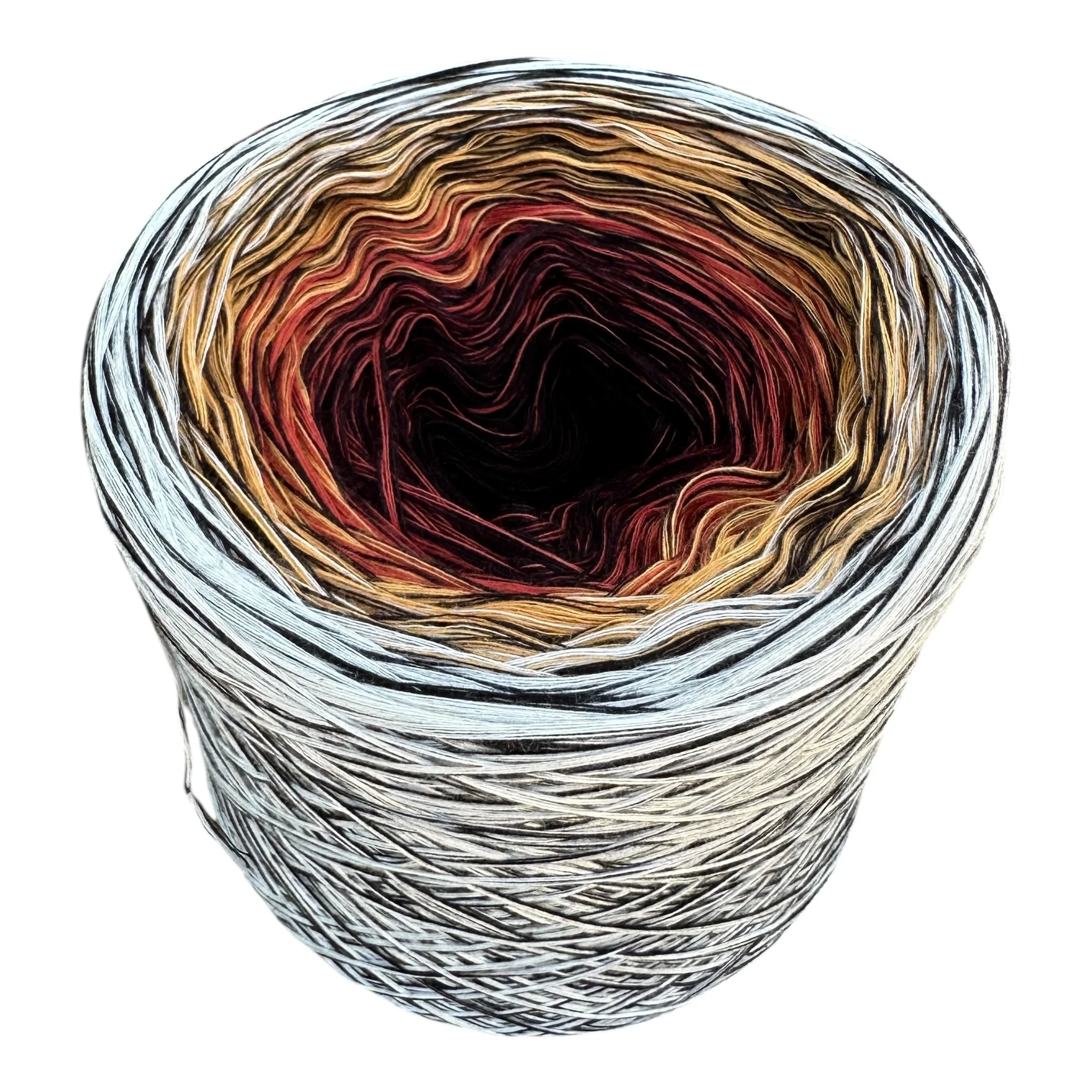 Rare Amber Inspired Gradient Cotton Natural Fiber Yarn - Image 9