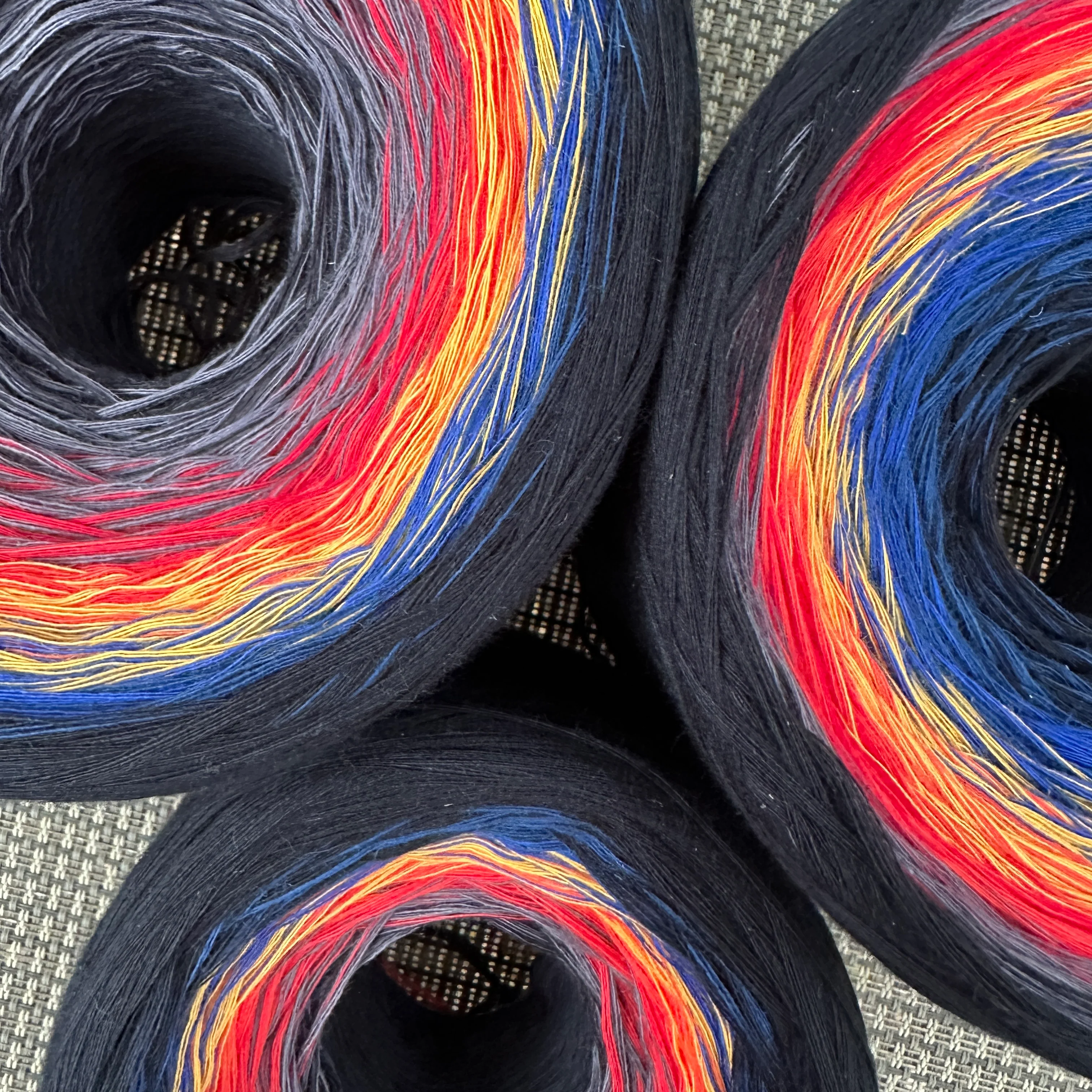 Rat King, Gradient Cotton Natural Fiber Yarn - Image 8