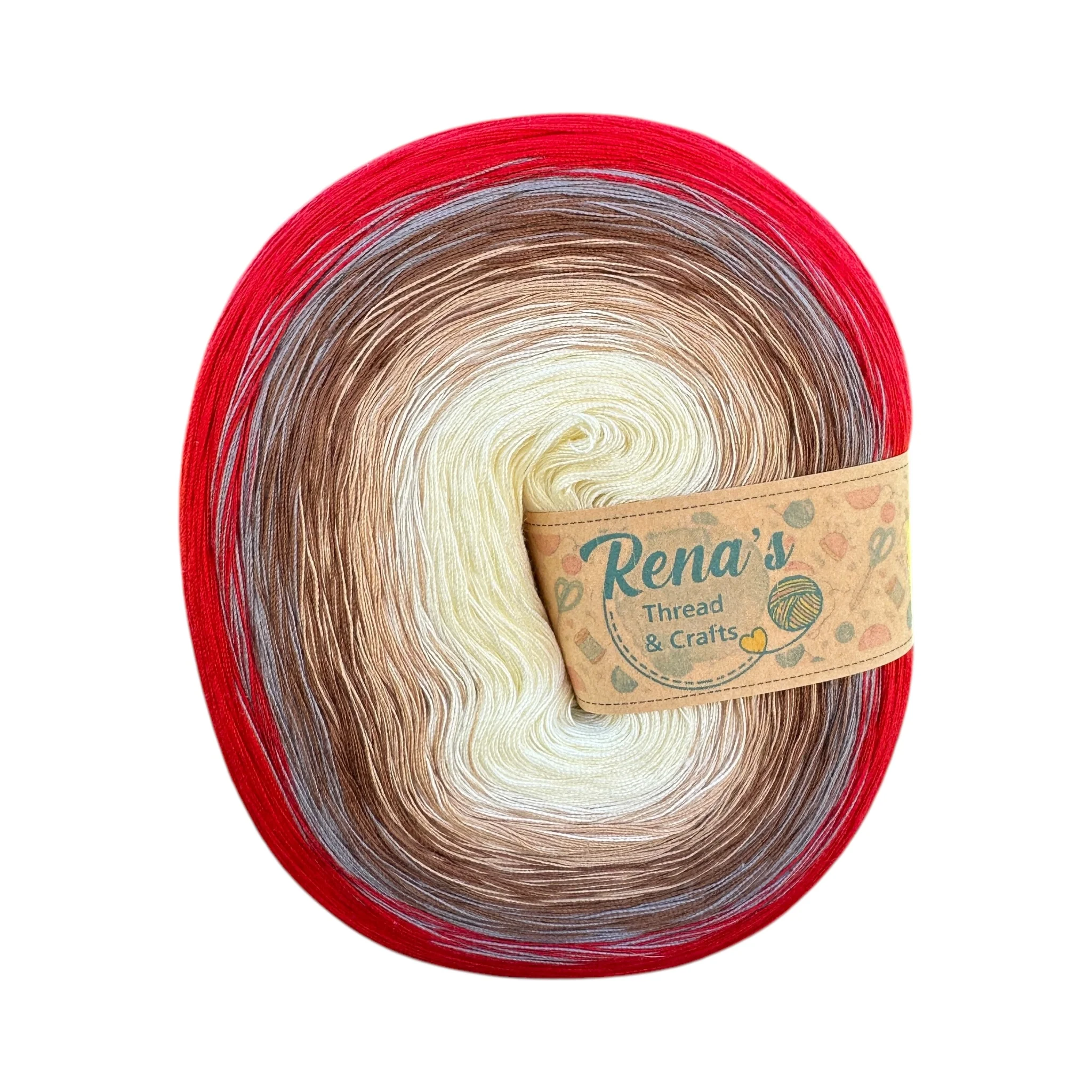 Scarlet, Polyester Gradient Yarn - Image 6