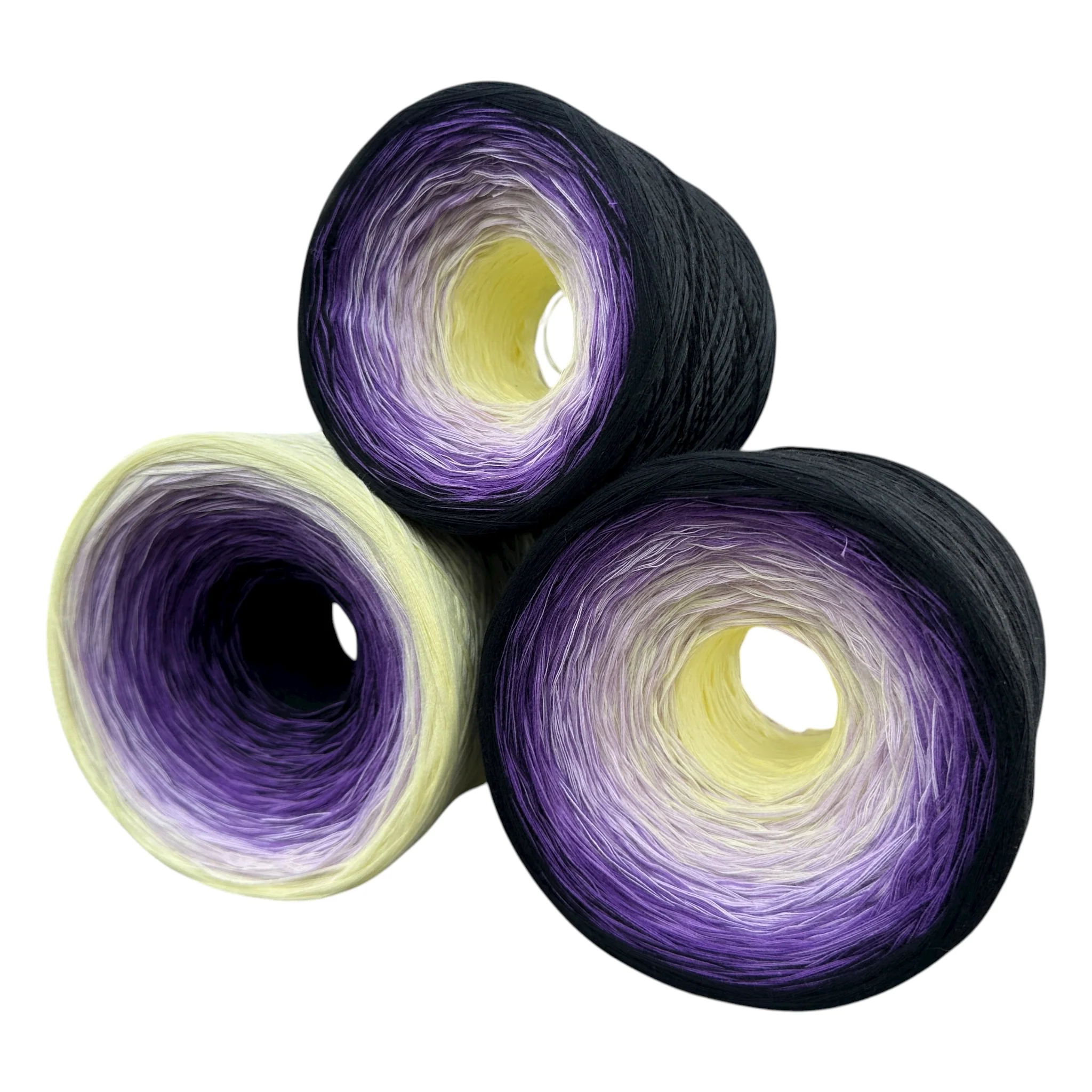 September - Aster, Gradient Cotton Natural Fiber Yarn - Image 14