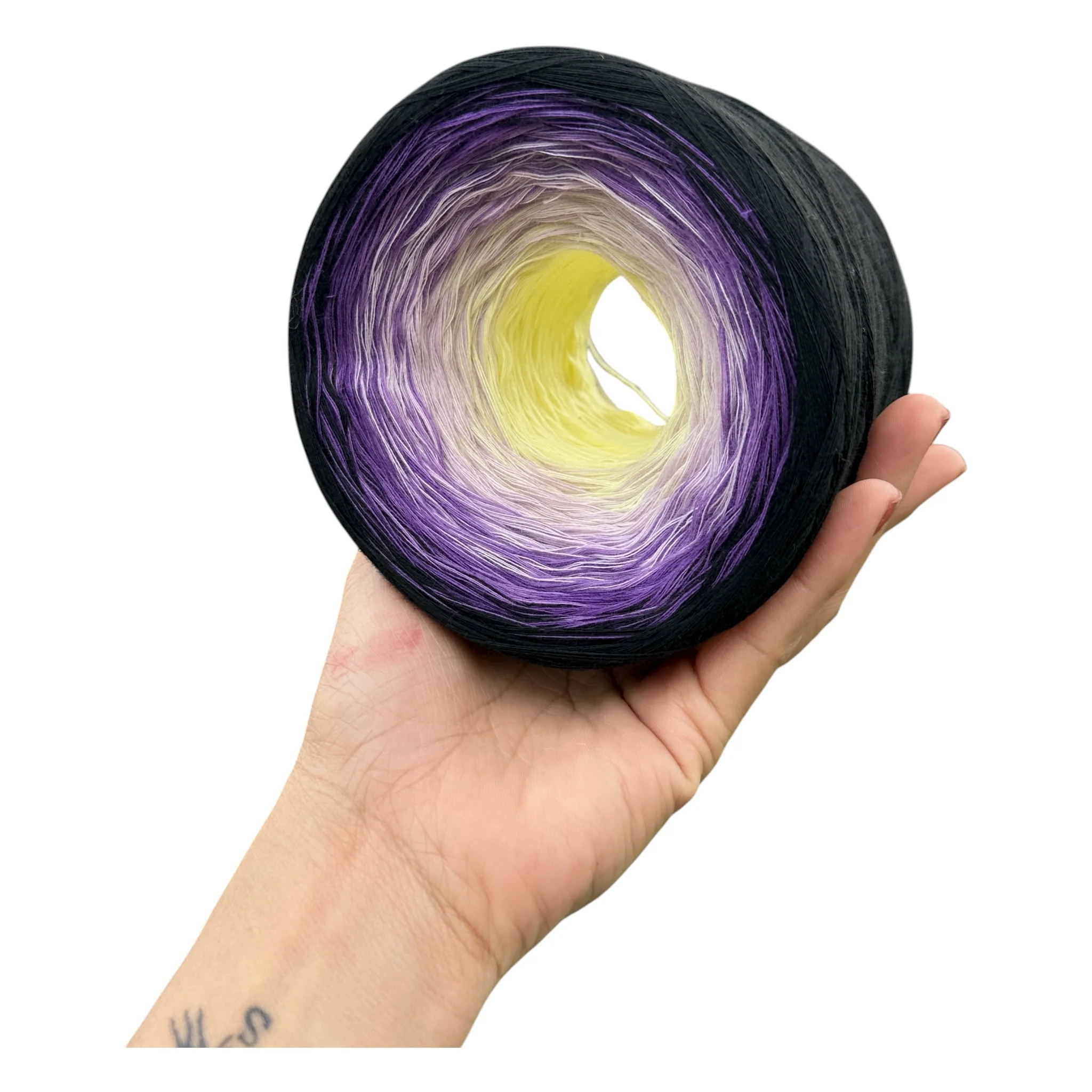 September - Aster, Gradient Cotton Natural Fiber Yarn - Image 9