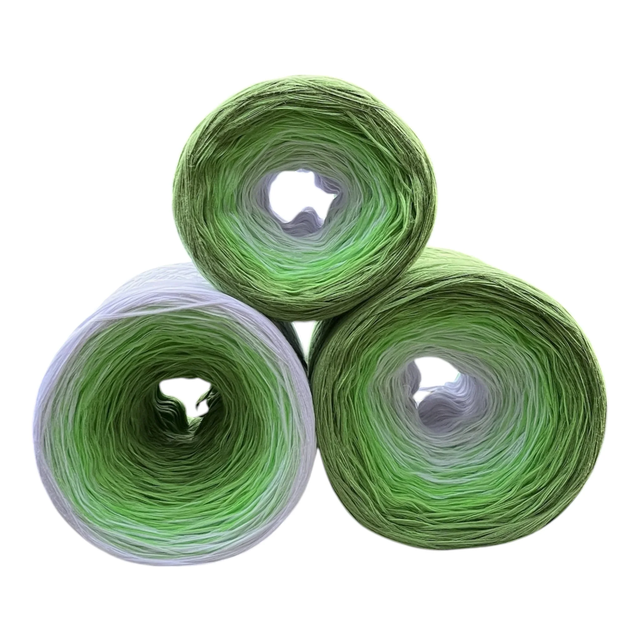 Snowdrop, January Birth Flower, Gradient Cotton Natural Fiber Yarn - Image 10