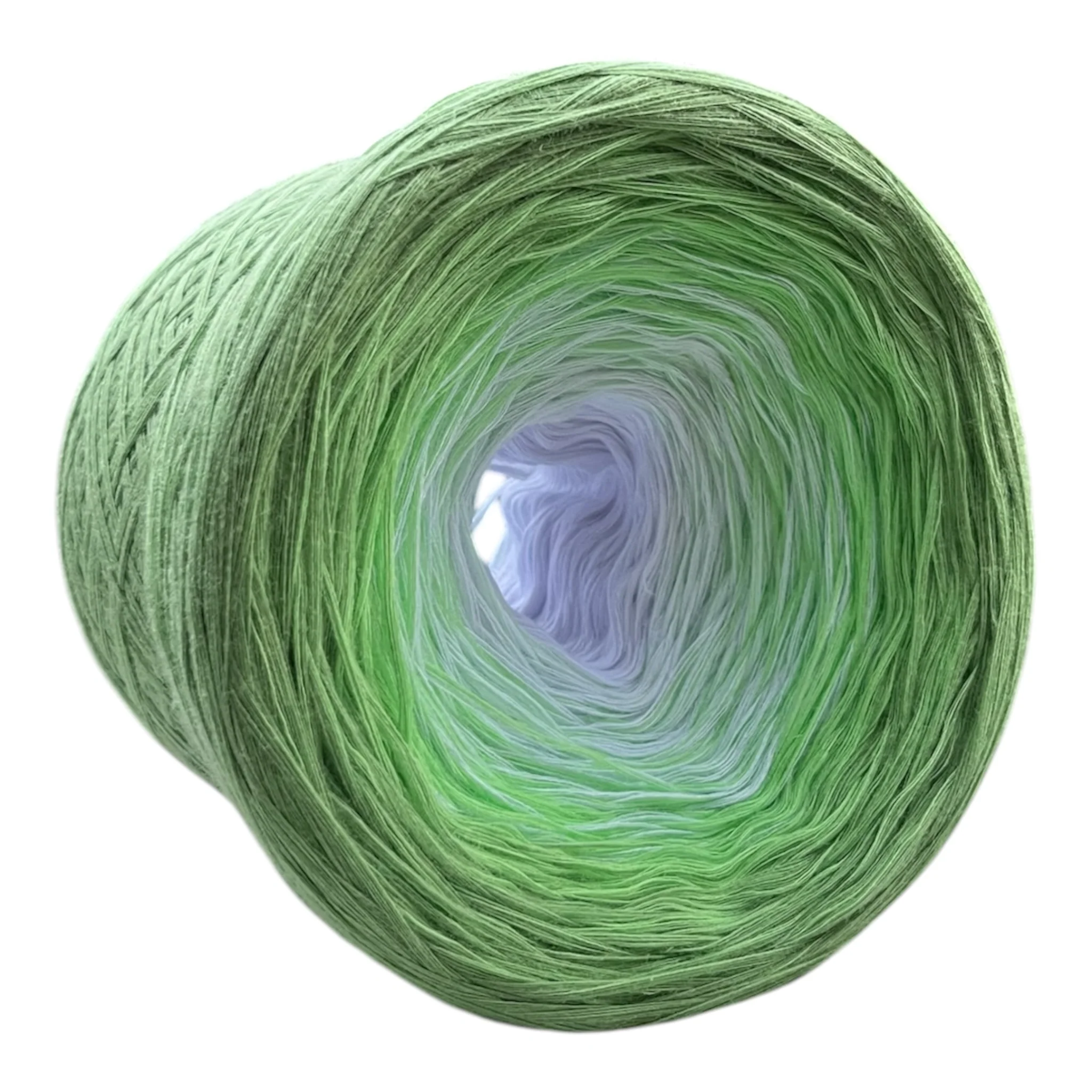 Snowdrop, January Birth Flower, Gradient Cotton Natural Fiber Yarn - Image 4