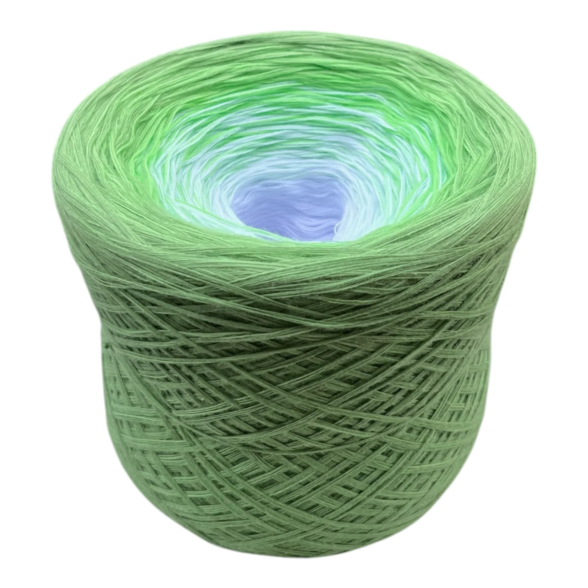 Snowdrop, January Birth Flower, Gradient Cotton Natural Fiber Yarn - Image 5