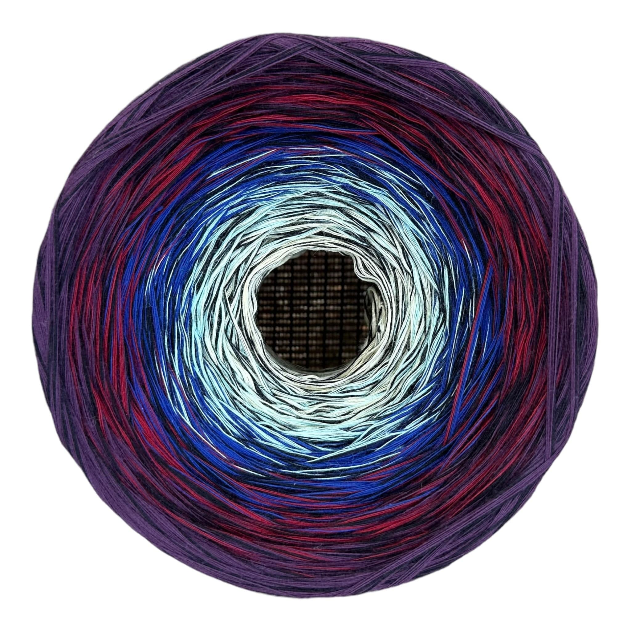 Stained Glass V3, Gradient Cotton Natural Fiber Yarn - Image 3