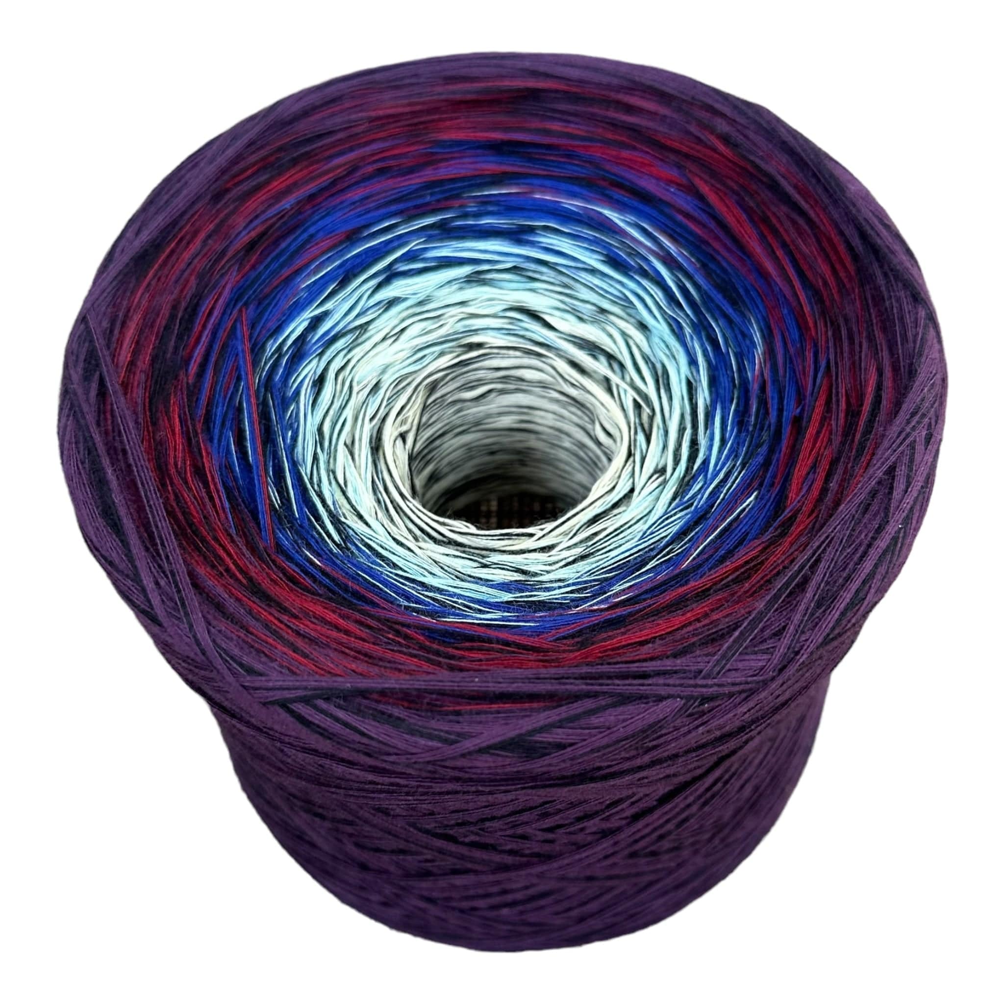 Stained Glass V3, Gradient Cotton Natural Fiber Yarn - Image 4