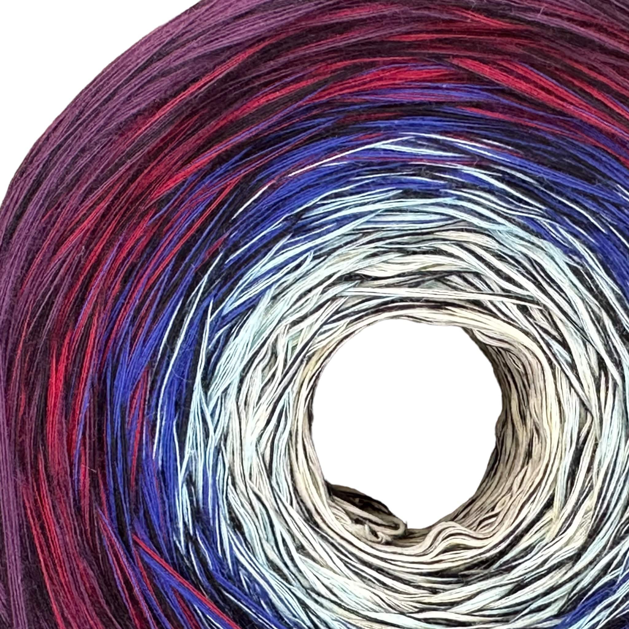 Stained Glass V3, Gradient Cotton Natural Fiber Yarn - Image 5