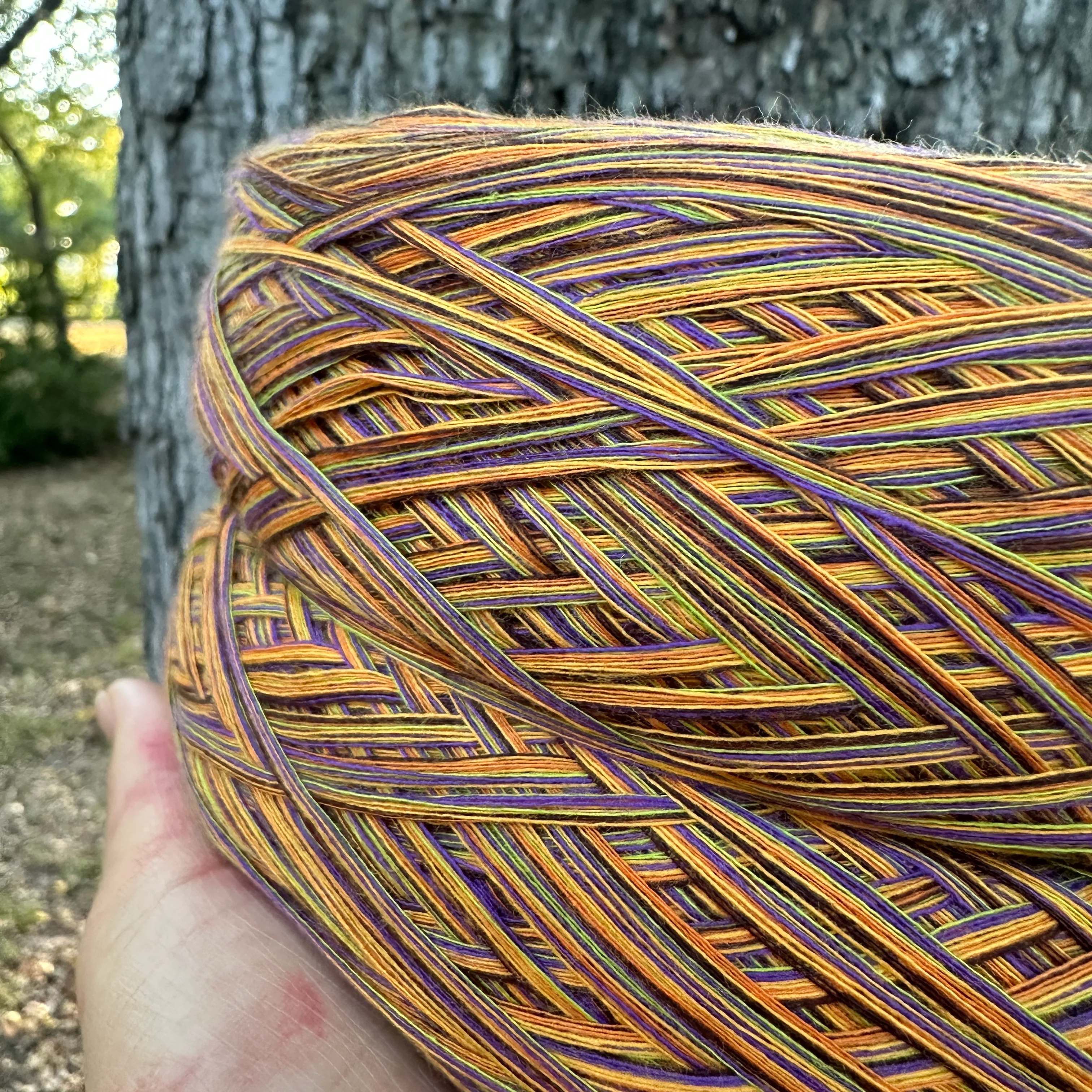 Sugar Mix, 12ply cotton, Variegated Cotton Natural Fiber Yarn - Image 8