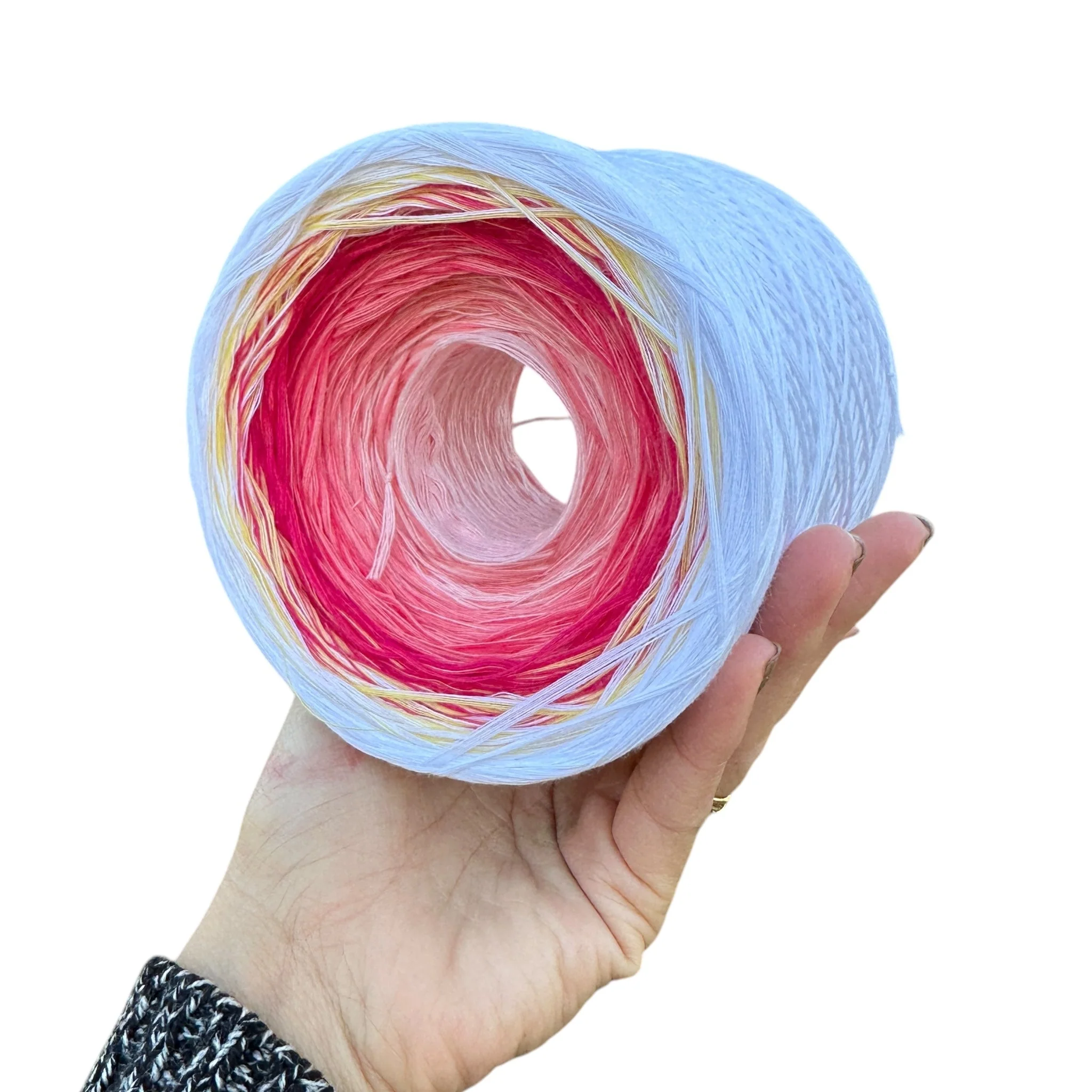 Summer Time, Gradient Cotton Natural Fiber Yarn - Image 9