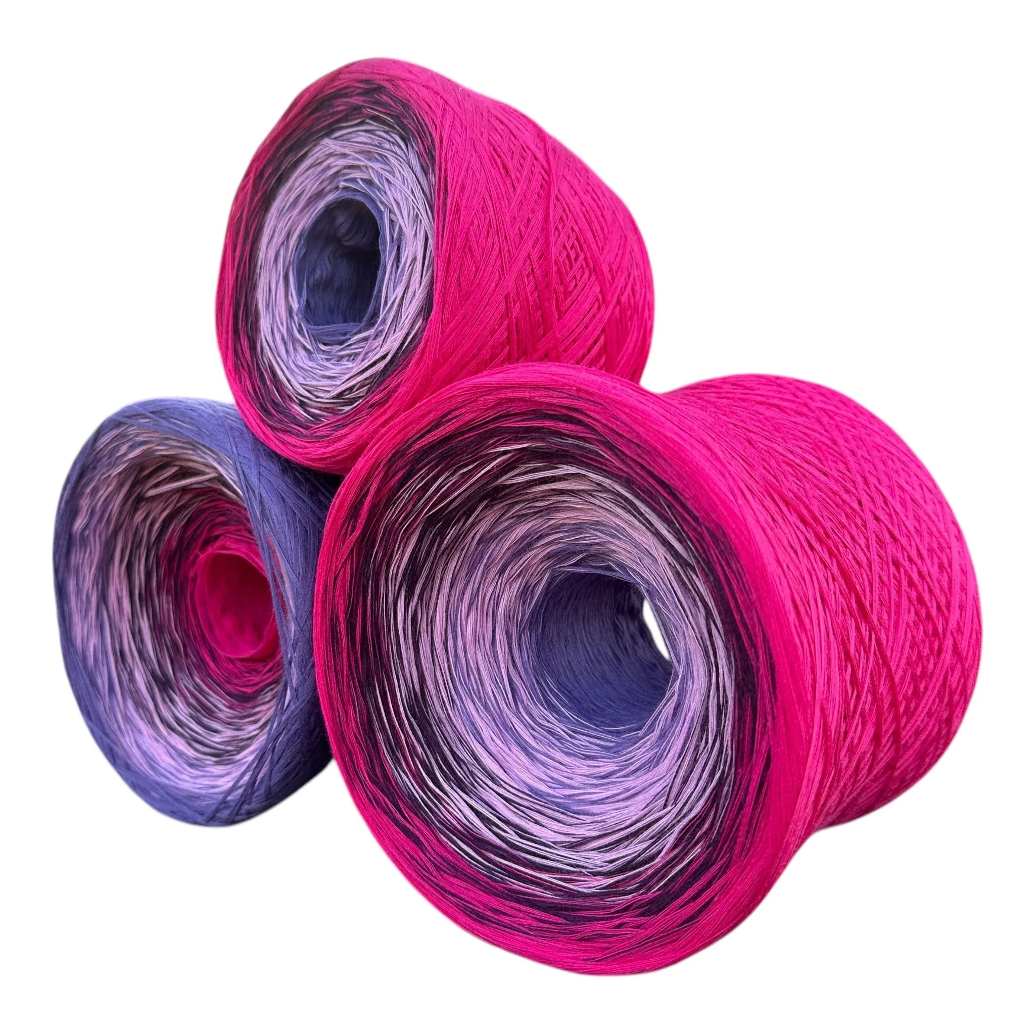 Sweet Pea, April Birth Flower, Gradient Cotton Natural Fiber Yarn - Image 11
