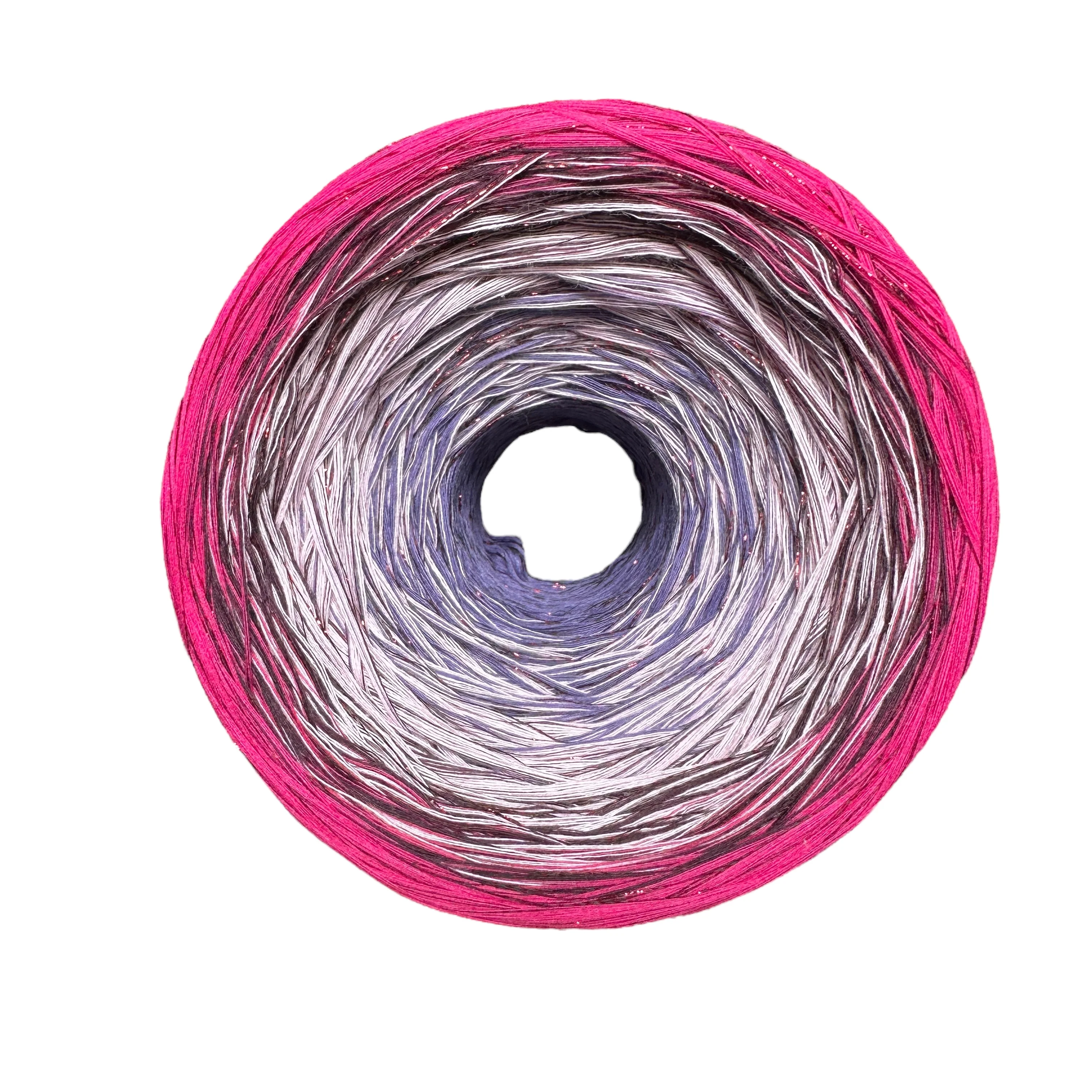 Sweet Pea, April Birth Flower, Gradient Cotton Natural Fiber Yarn - Image 14