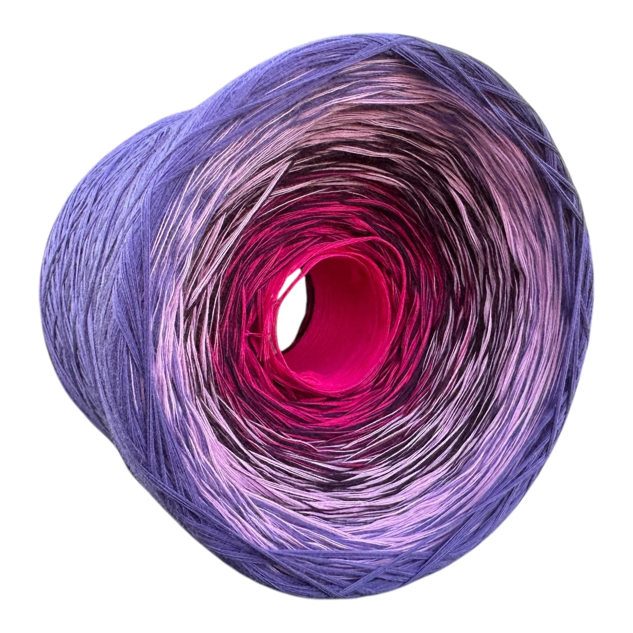 Sweet Pea, April Birth Flower, Gradient Cotton Natural Fiber Yarn - Image 7