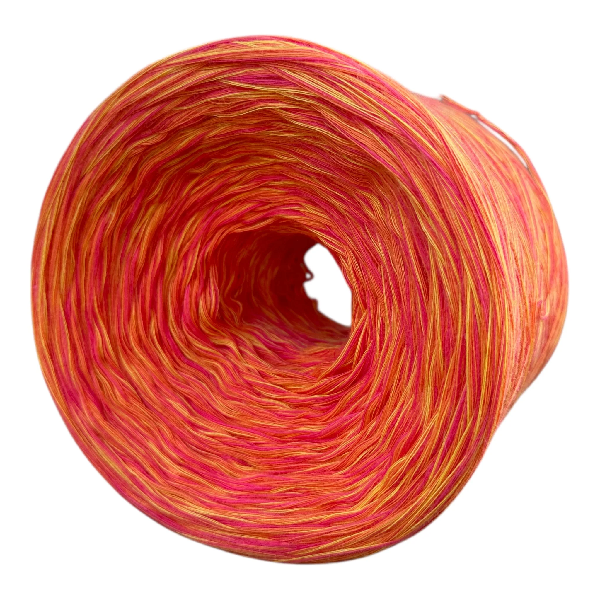 Tahitian Punch , Variegated Cotton Natural Fiber Yarn - Image 2