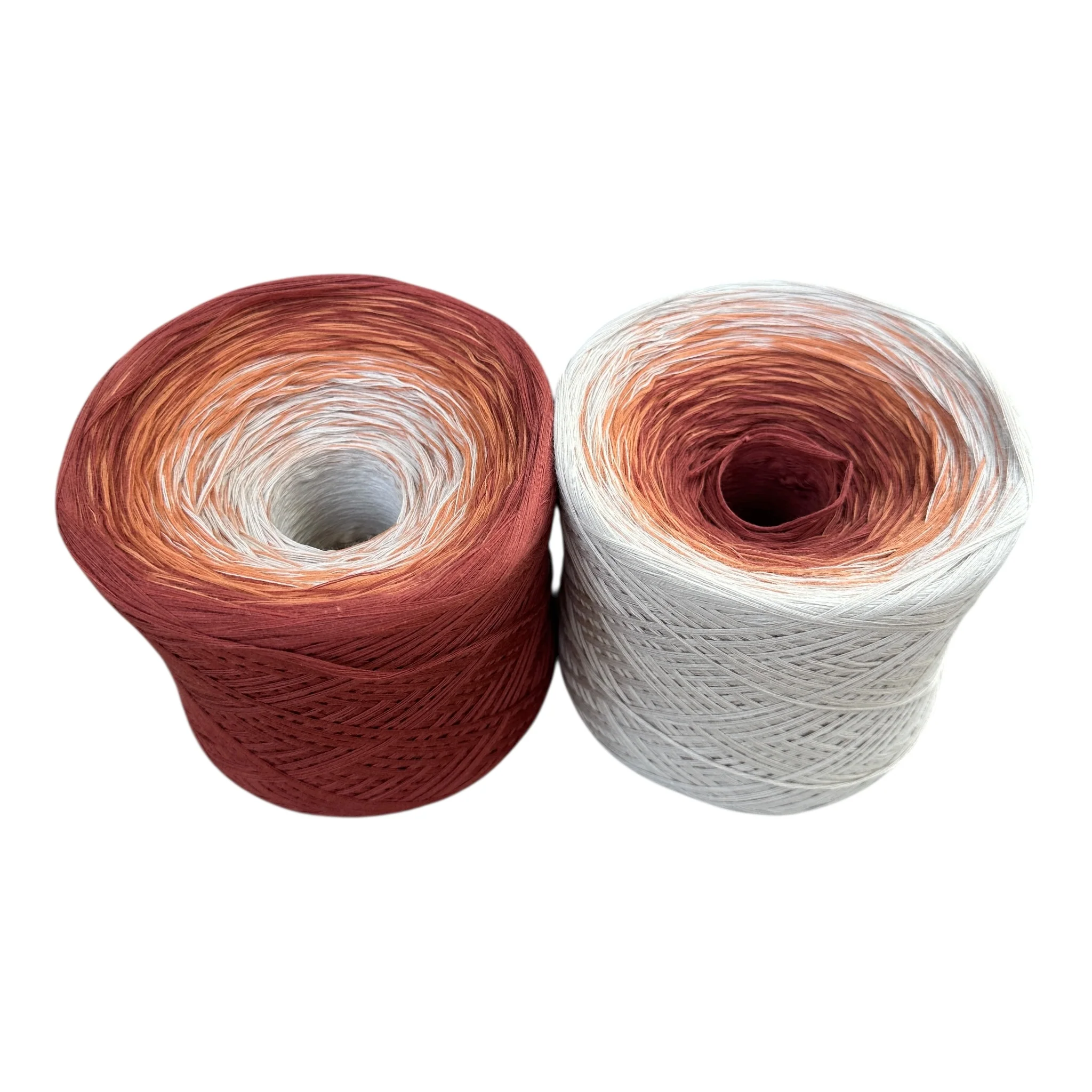 Terracotta, 12ply cotton, Ombre Cotton Natural Fiber Yarn