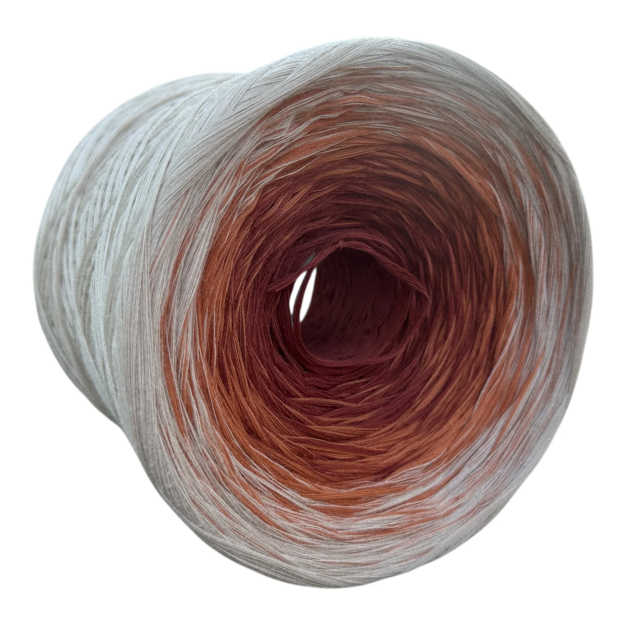 Terracotta, 12ply cotton, Ombre Cotton Natural Fiber Yarn - Image 7